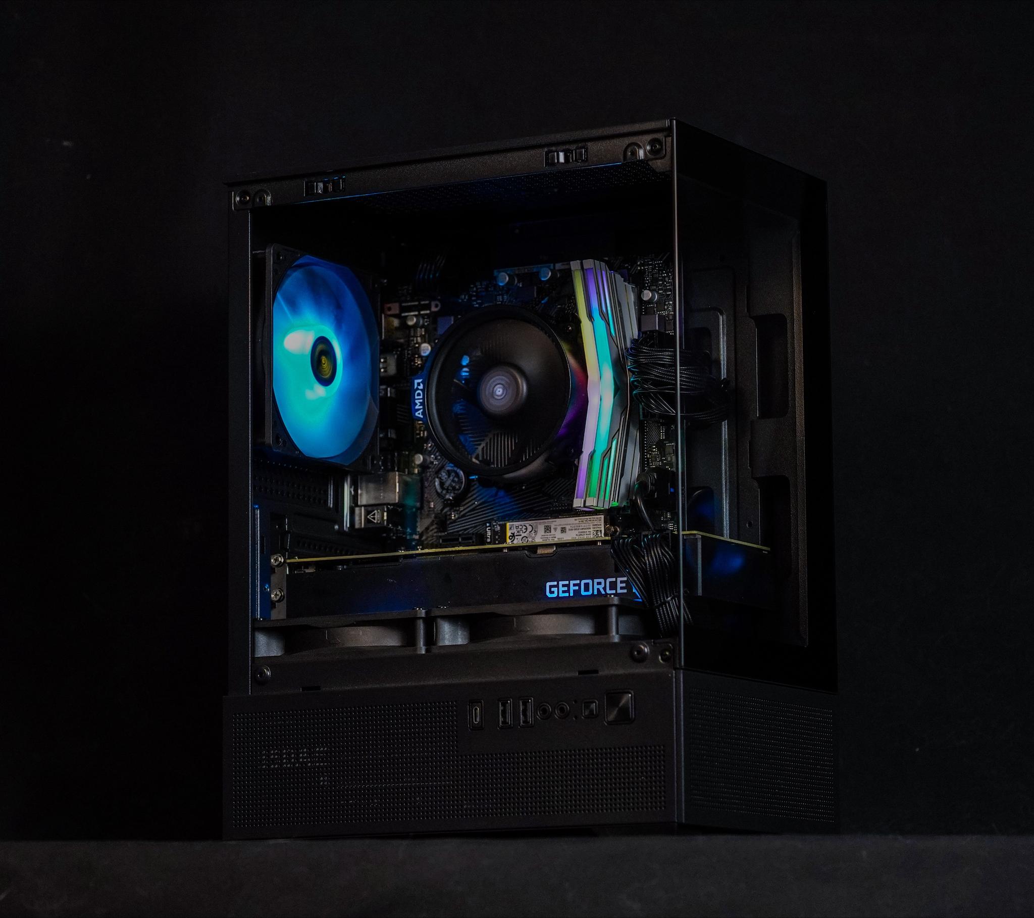 Clean Gaming PC - Ryzen 5 5500 | RTX 3070 8GB | 16GB DDR4