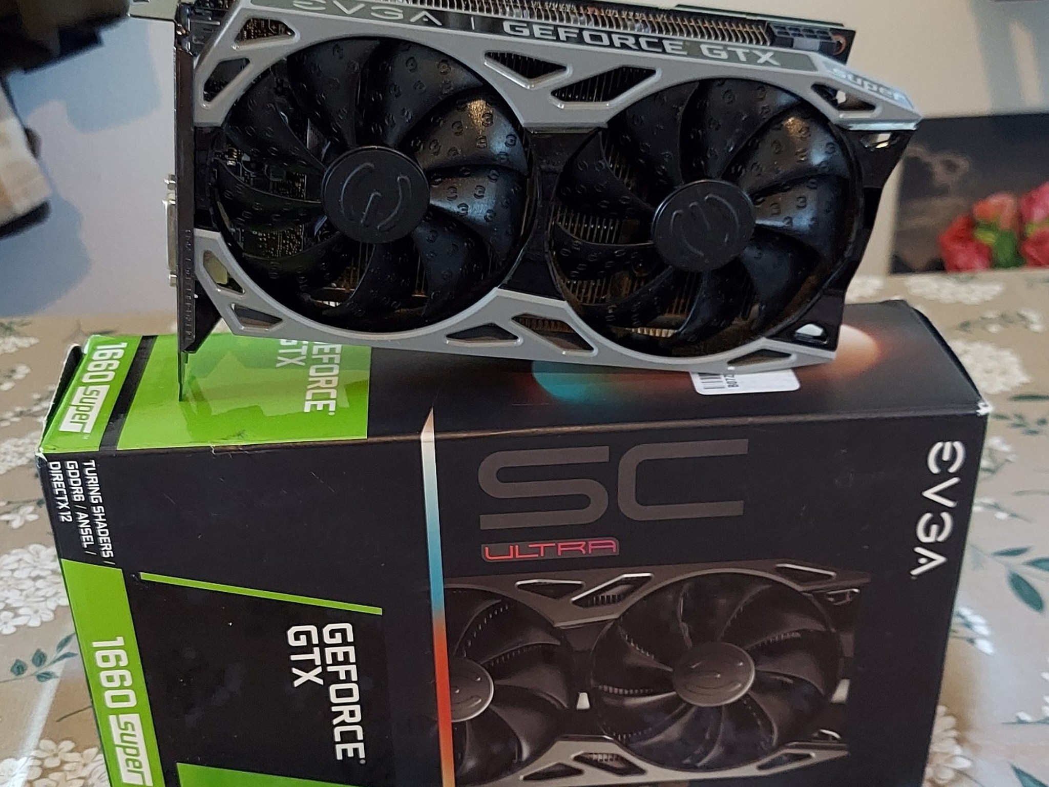 EVGA GTX 1660 SUPER SC ULTRA GAMING GeForce 6 GB Video Card
