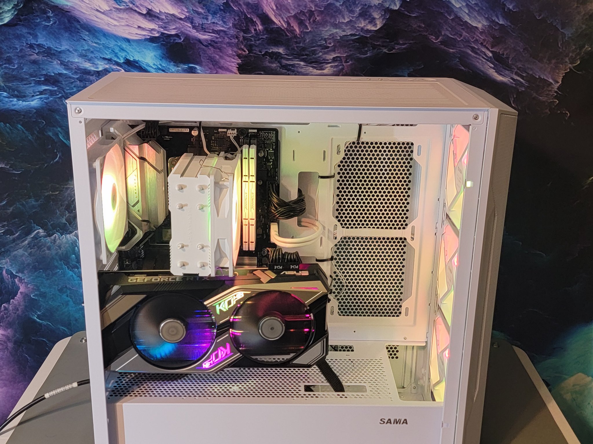 ASUS KO RTX 3070 OC 8GB + Intel Core i5 12600kf PC Build #30