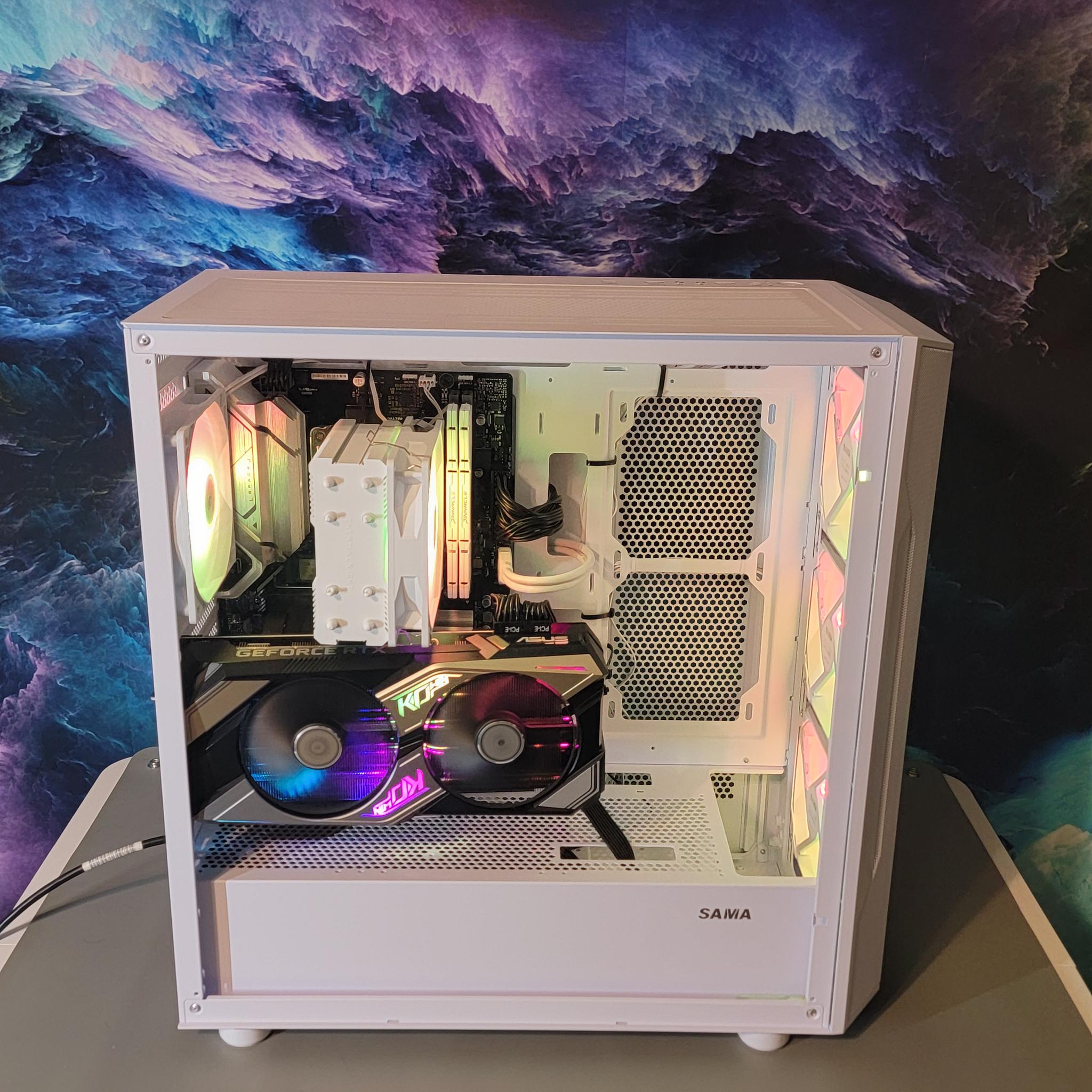 ASUS KO RTX 3070 OC 8GB + Intel Core i5 12600kf PC Build #30