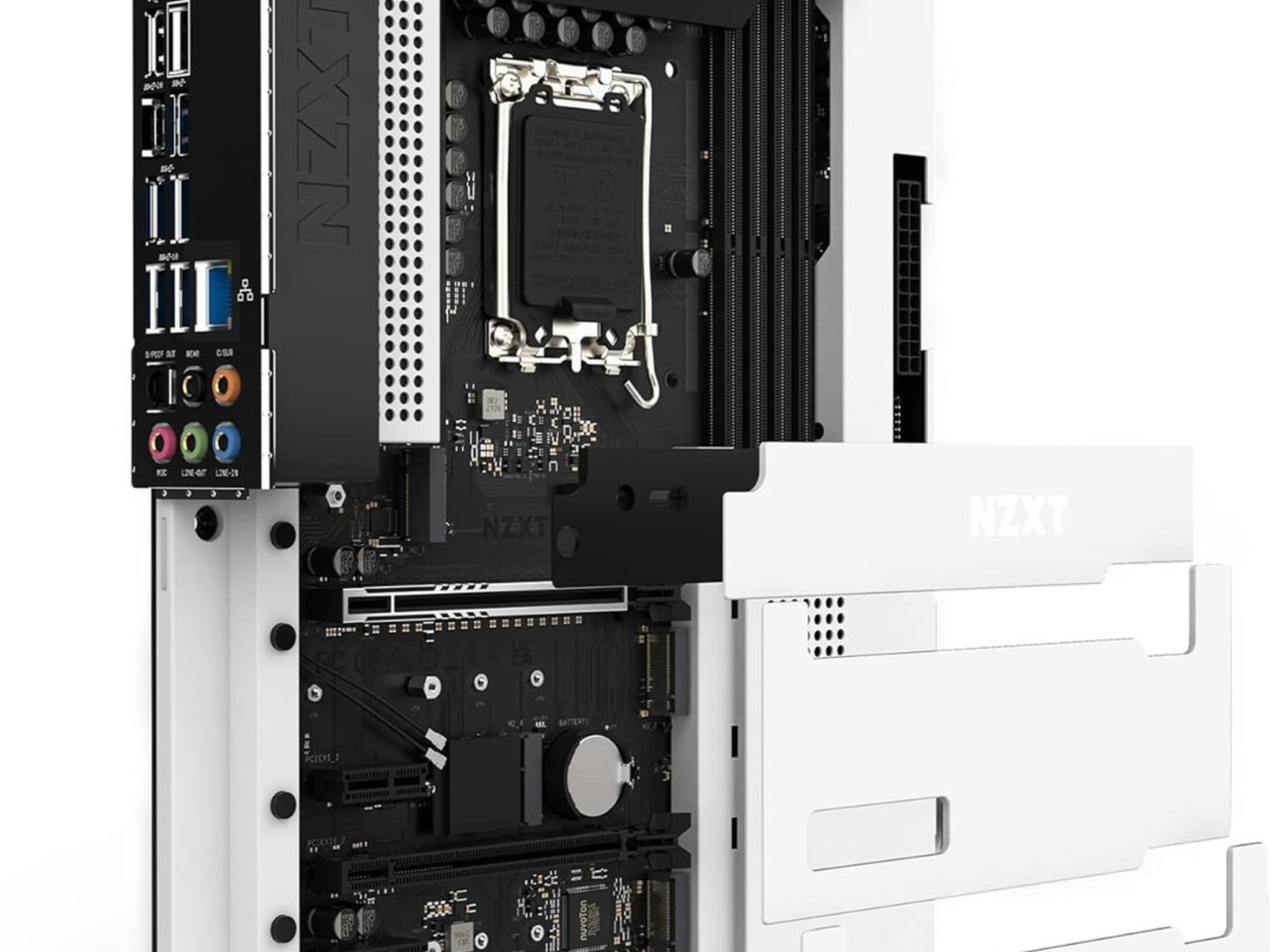 NZXT N7-Z79XT-W1 Intel LGA 1700 Z790 ATX Desktop Motherboard White A