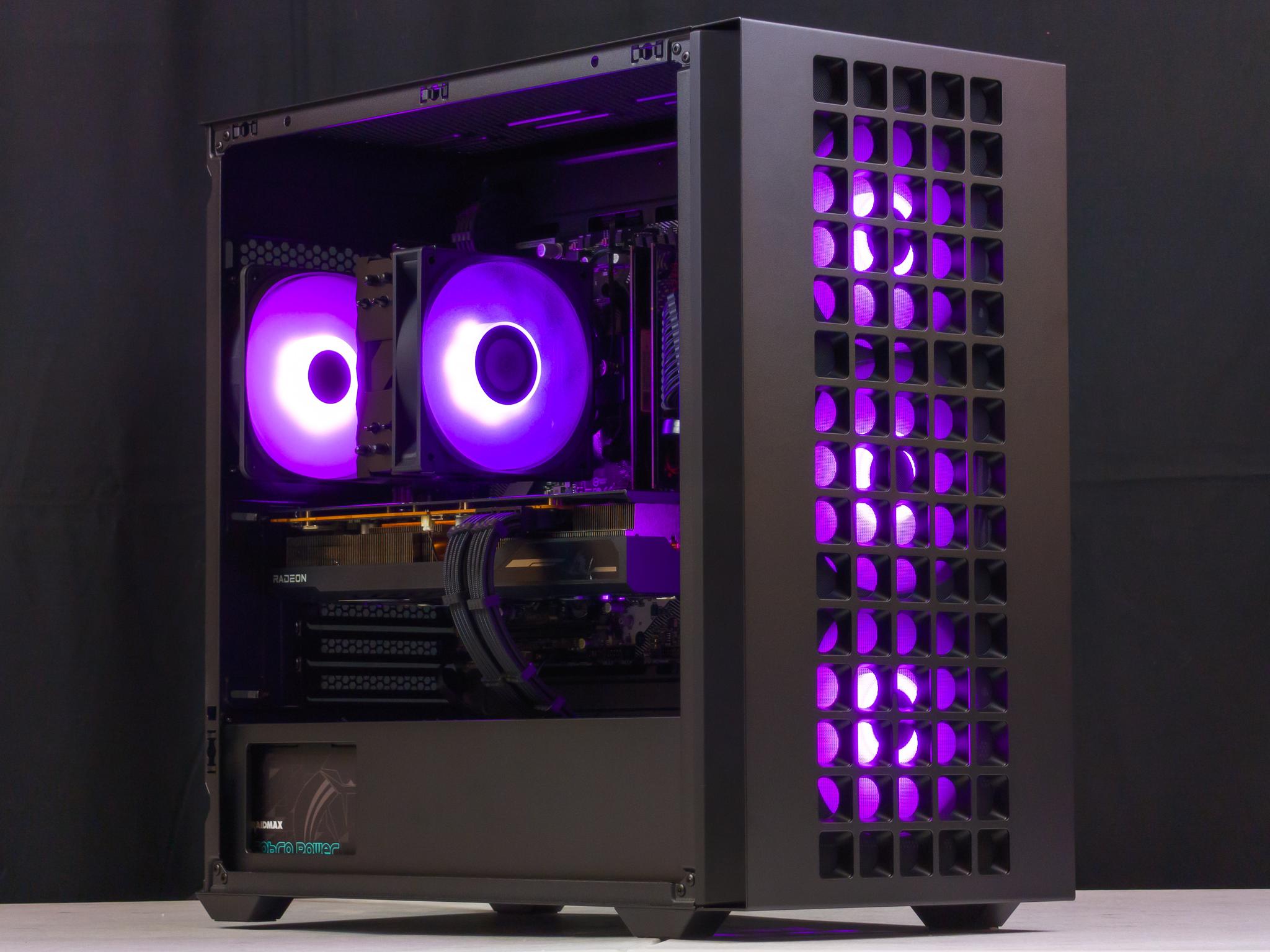 💜🖤 RX 6800 / Ryzen 5 5600 / 32GB Gaming PC 🖤💜