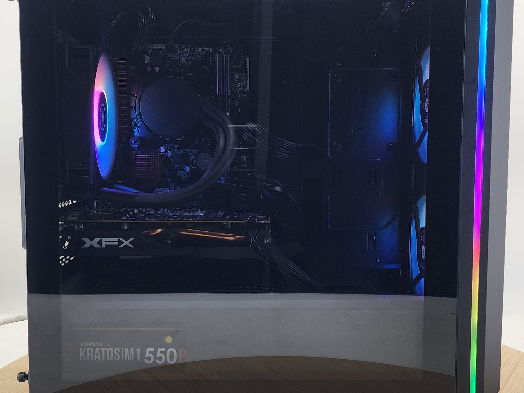 Gaming PC i5-7500 16GB RAM 240GB SSD + 1TB HDD RX 470 8GB Windows 11 Computer