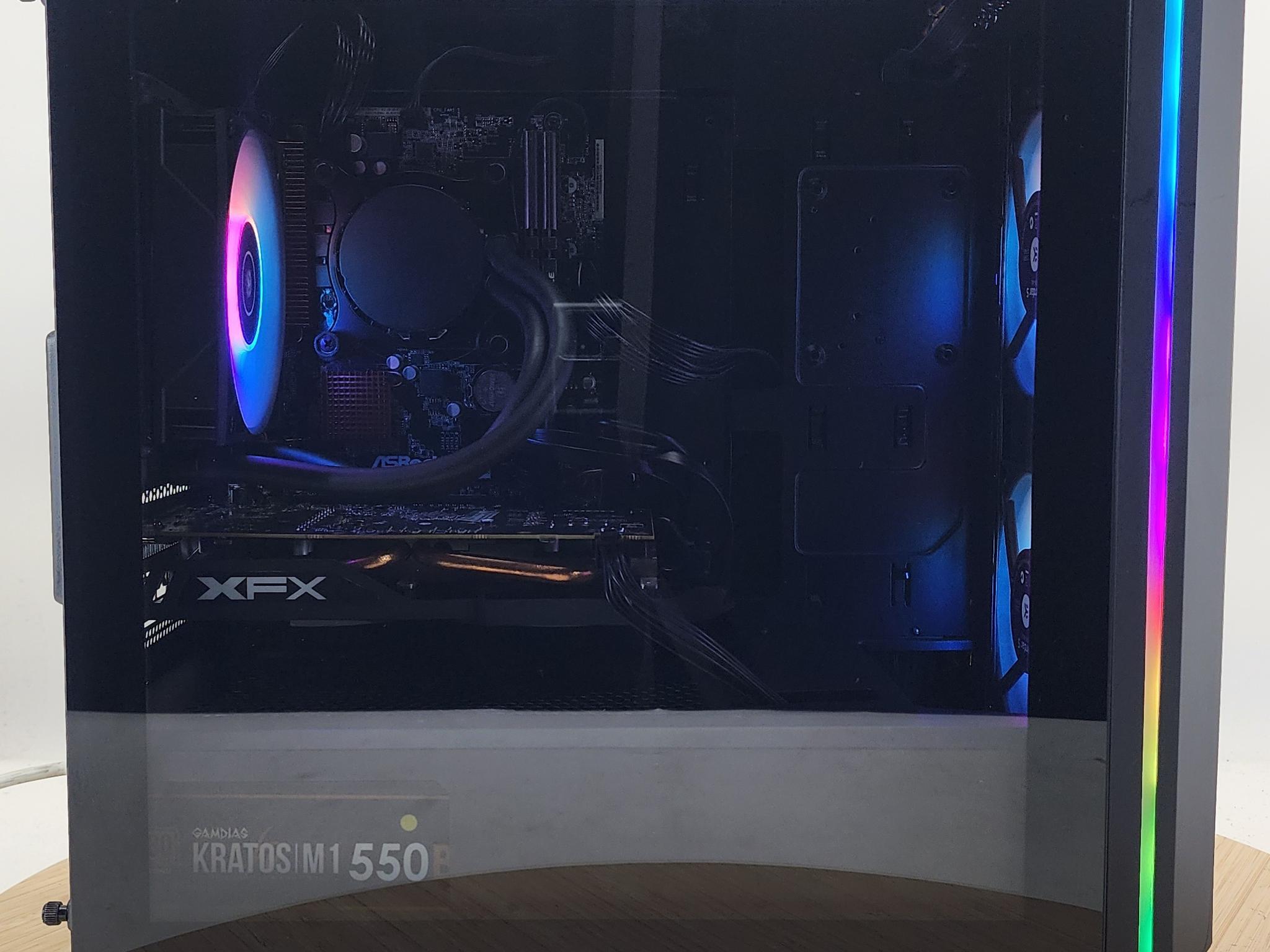 Gaming PC i5-7500 16GB RAM 240GB SSD + 1TB HDD RX 470 8GB Windows 11 Computer