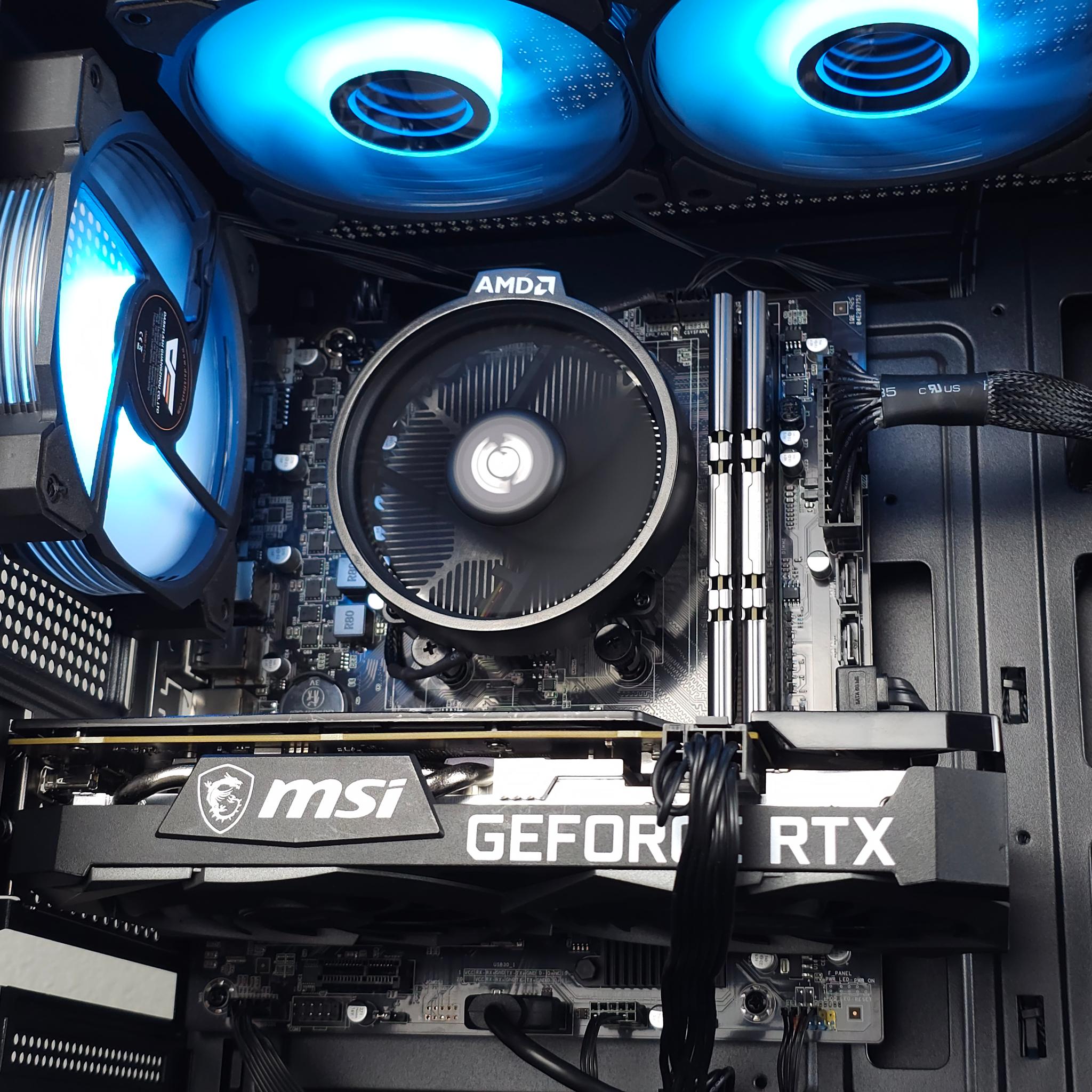 GAMING PC | RTX 3060 12GB | RYZEN 5 3600 | 16 GB RAM | 1 TB SSD | WIFI 6 | WINDOWS 11 PRO
