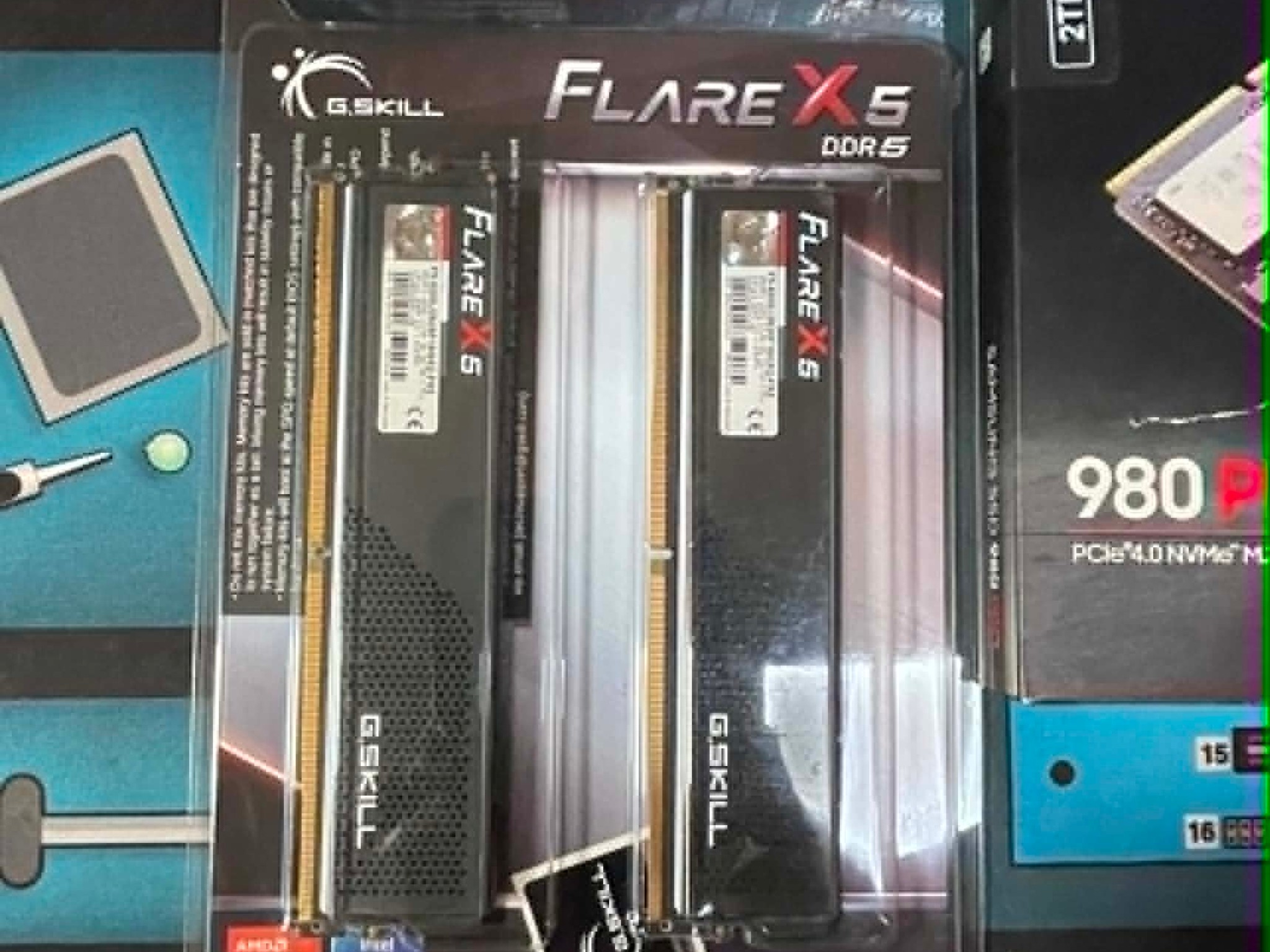 Asus Tuf Gaming B650E-Plus WiFi, Flare X5 32gb Ram (2x16gb), Samsung 980 Pro 2TB Nvme