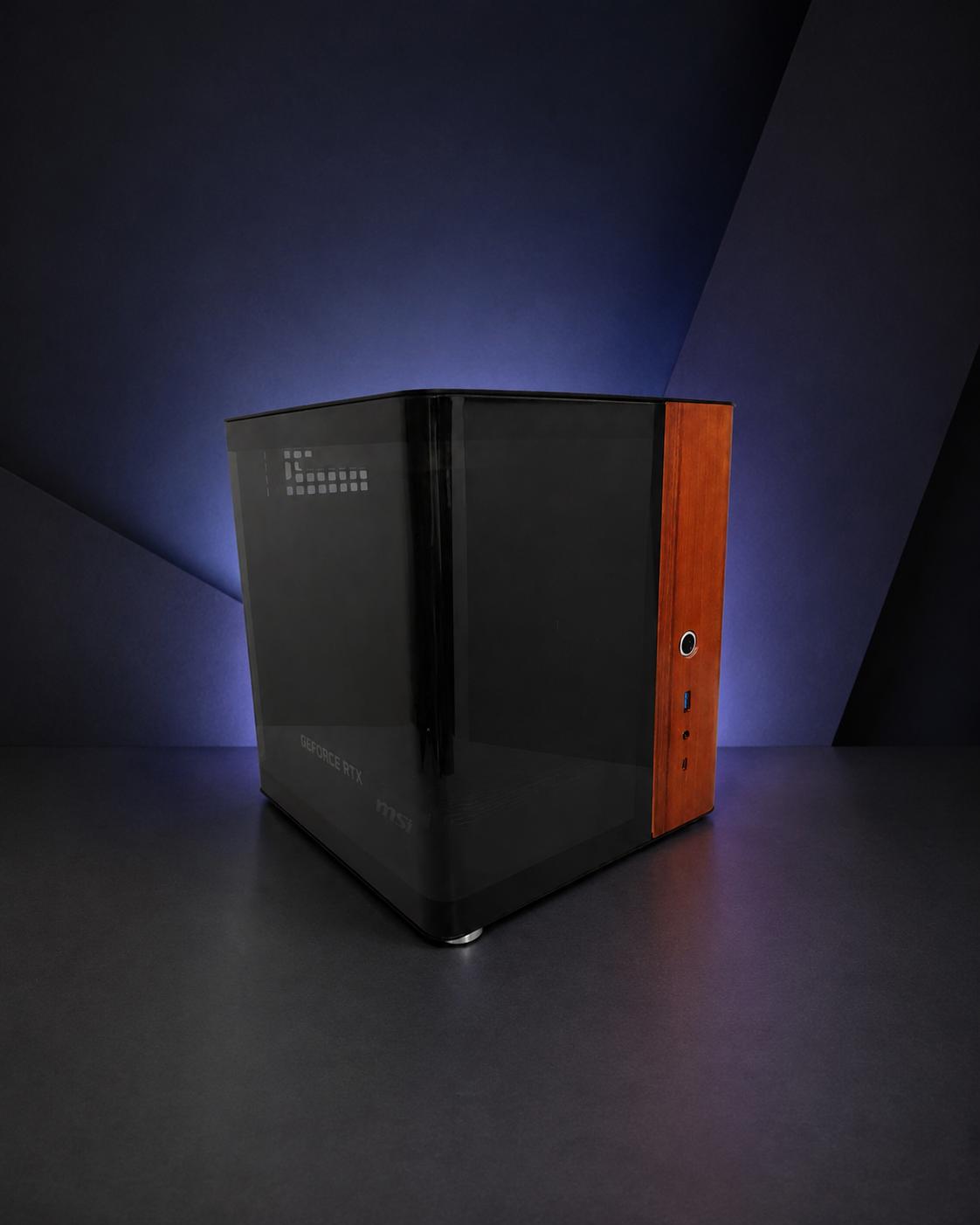 High-End Small-Form-Factor Gaming PC – Ryzen 5 7600X3D / RTX 5070 / 6TB Storage