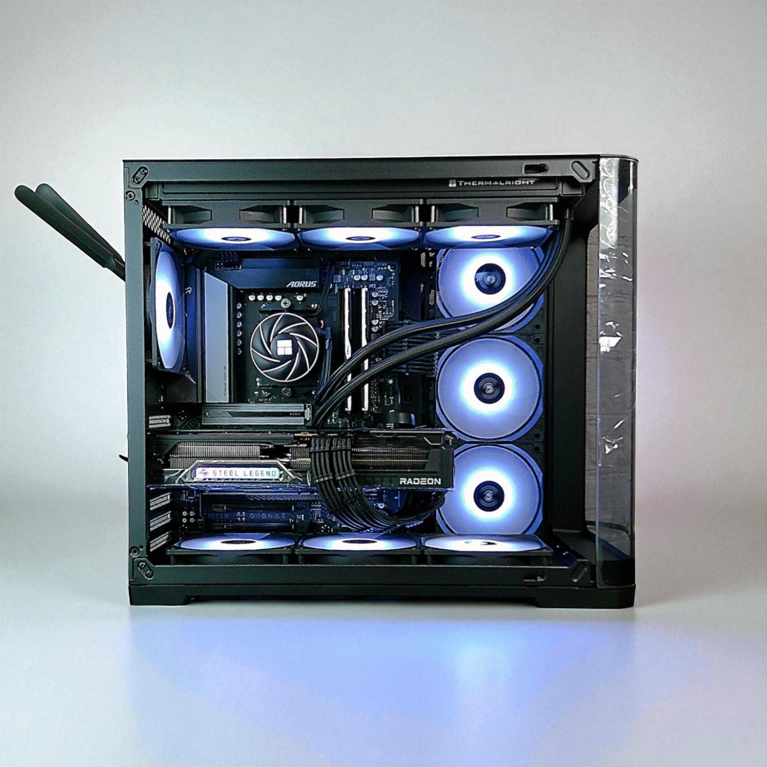 RX 9070 XT Ryzen 7 7700X 32GB DDR5 2TB M.2 Win 11 Pro Gaming PC