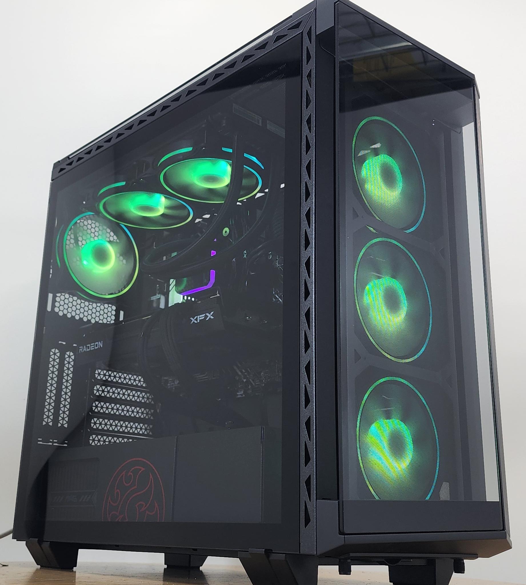 Gaming PC i5-12600KF 16GB RAM 1TB SSD RX 7600 XT 16GB Windows 11 Computer