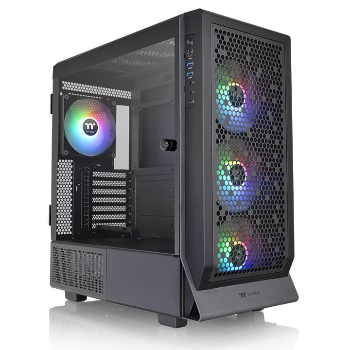 Thermaltake Ceres 500 TG ARGB (Black - Tempered Glass) - Image 1