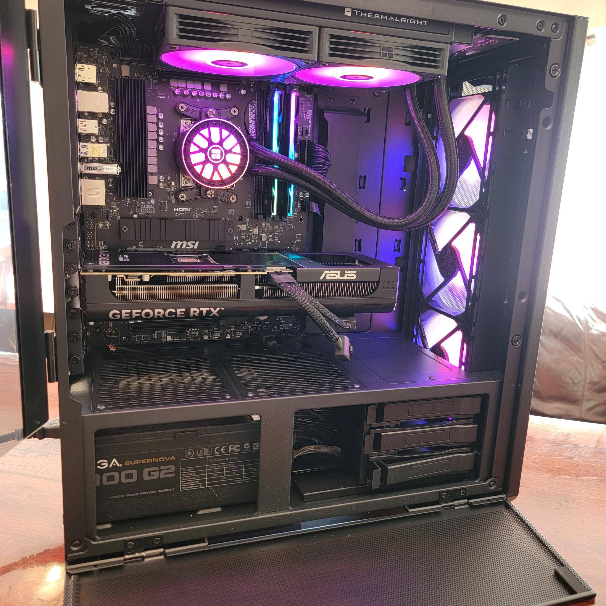 ASUS PRIME RTX 5070 12GB + Ryzen 7700x PC Build #24