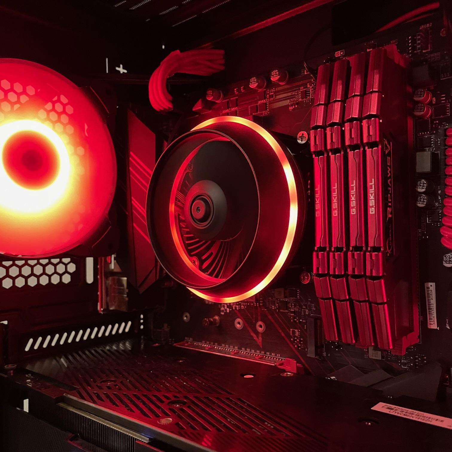 RTX 2070 Super 8gb ~ i5-9400f ~ 16gb RAM ~ 1TB SSD ~ MSI z390 ATX ~ Lian Li 205 Mesh ARGB