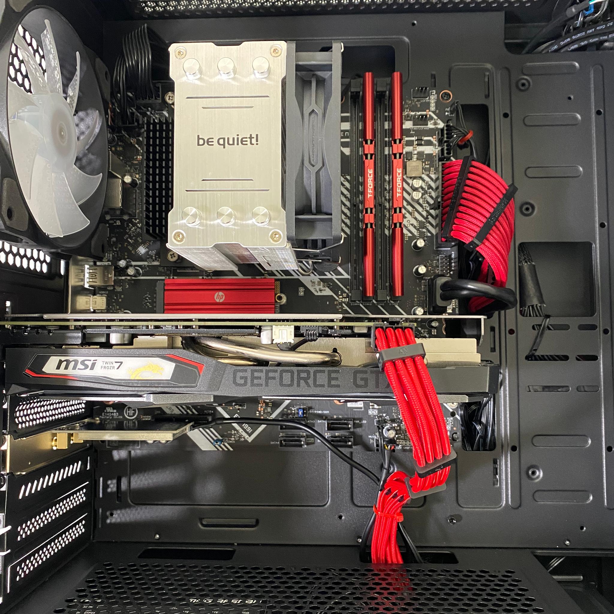 Labor Day Deal !!!💪 Crimson Shadow Gaming PC🎮 - i5-12400F / 16GB RAM / 1TB /GTX 1660