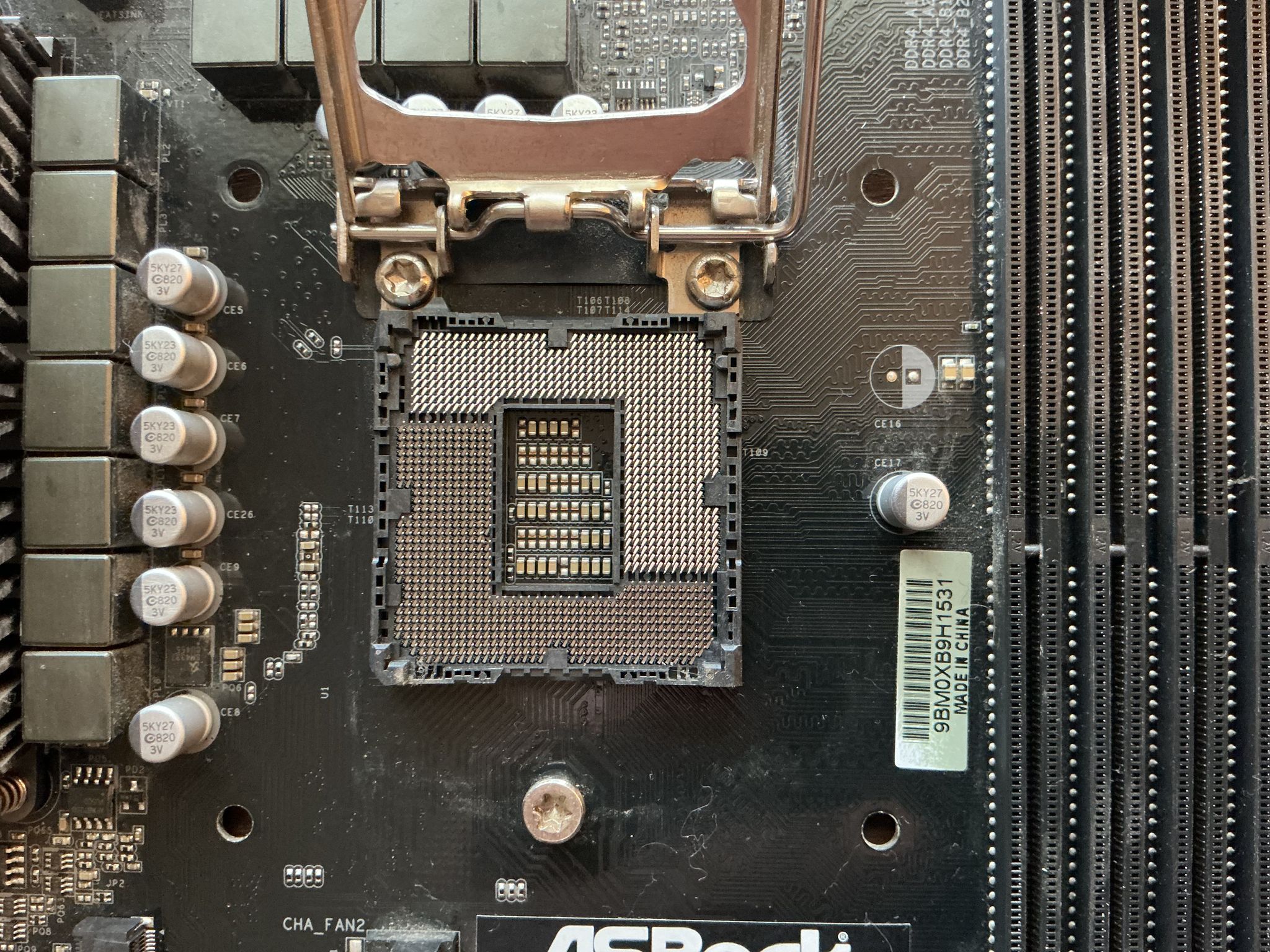 Asrock z370 Motherboard/Pentium Gold G5420/4gb RAM/ CPU Cooler