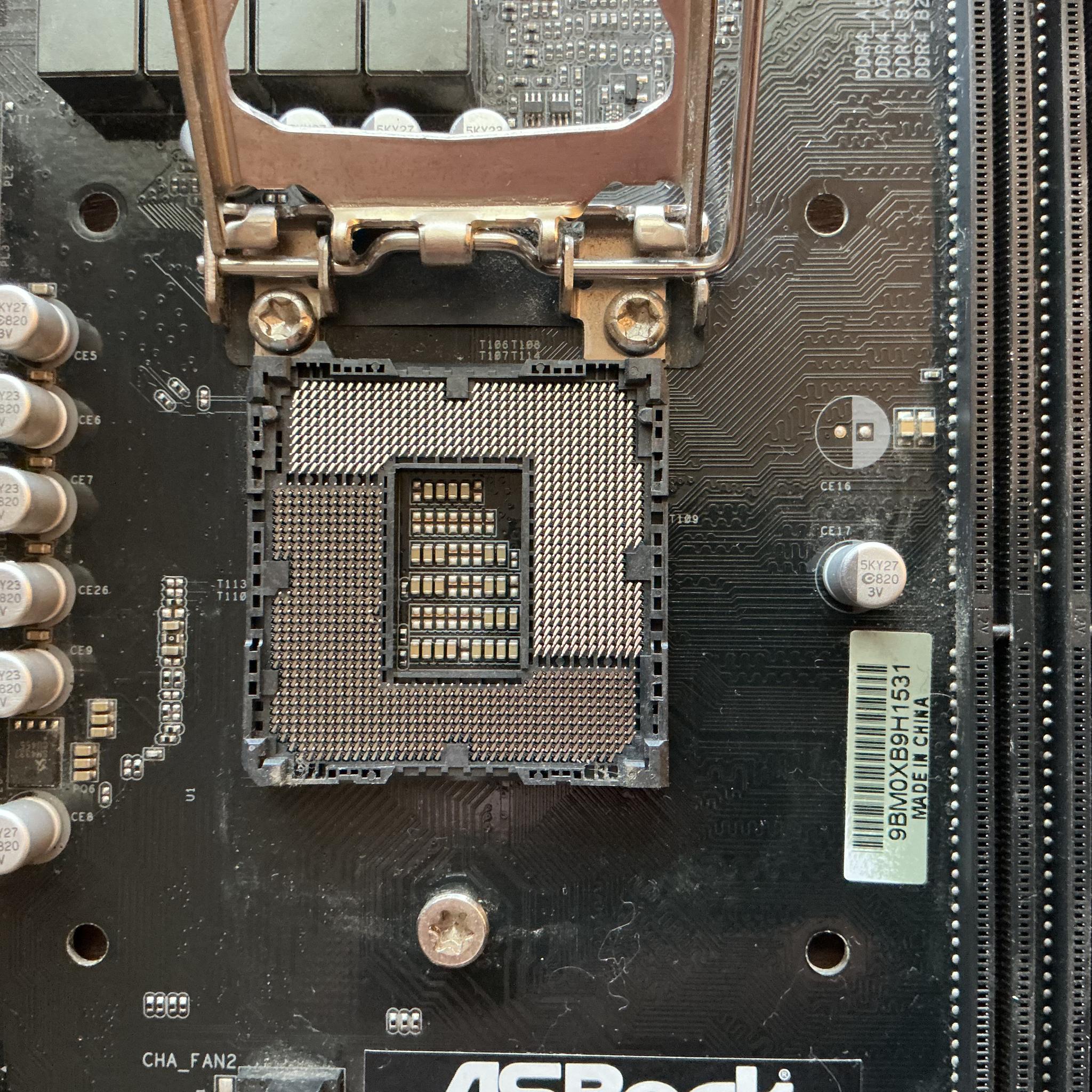 Asrock z370 Motherboard/Pentium Gold G5420/4gb RAM/ CPU Cooler