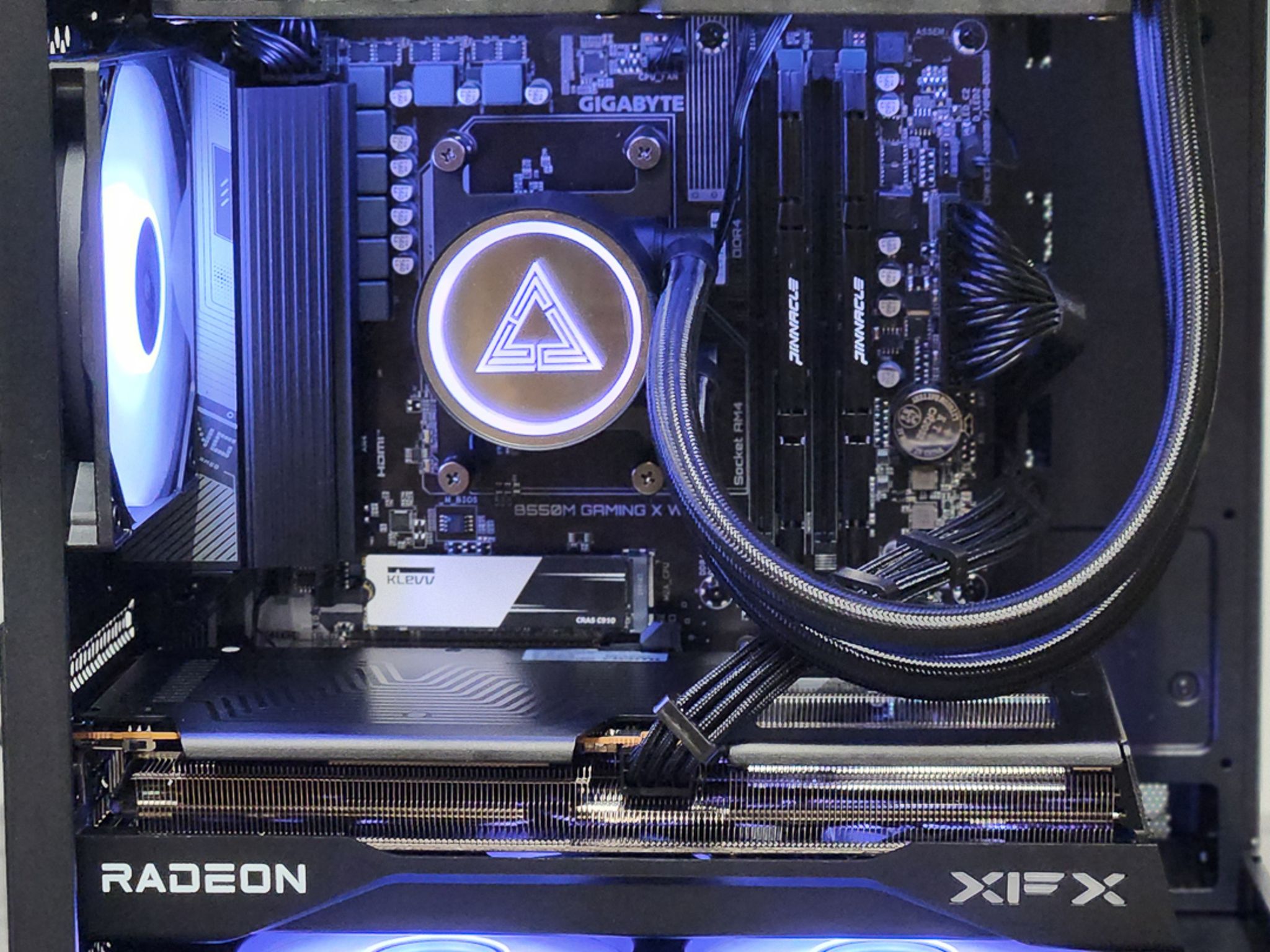 RX 9060 XT | Ryzen 7 5800XT | Liquid Cooled | Gaming PC | 32GB DDR4 | 1TB | Win 11 Pro