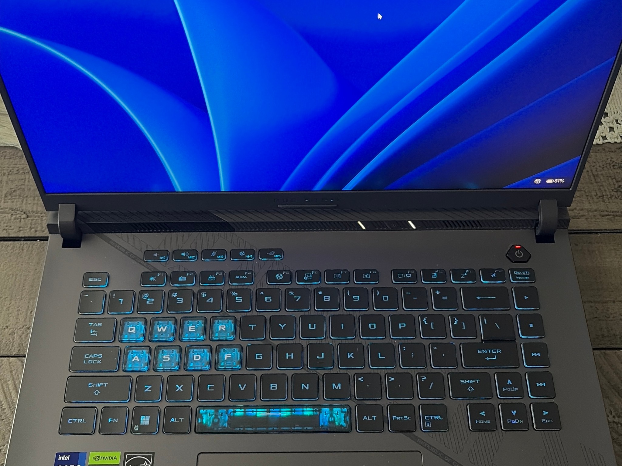 ASUS ROG Strix G16 G614JVR (2024) Gaming Laptop + Wireless Alienware keyboard and mouse