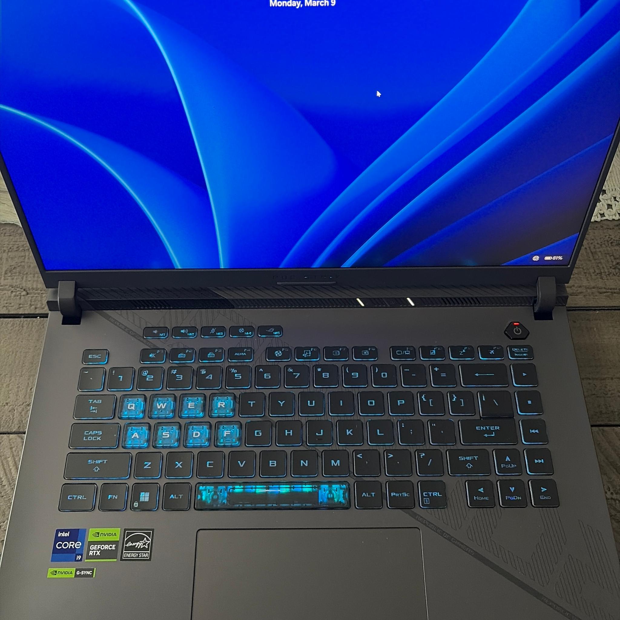 ASUS ROG Strix G16 G614JVR (2024) Gaming Laptop + Wireless Alienware keyboard and mouse
