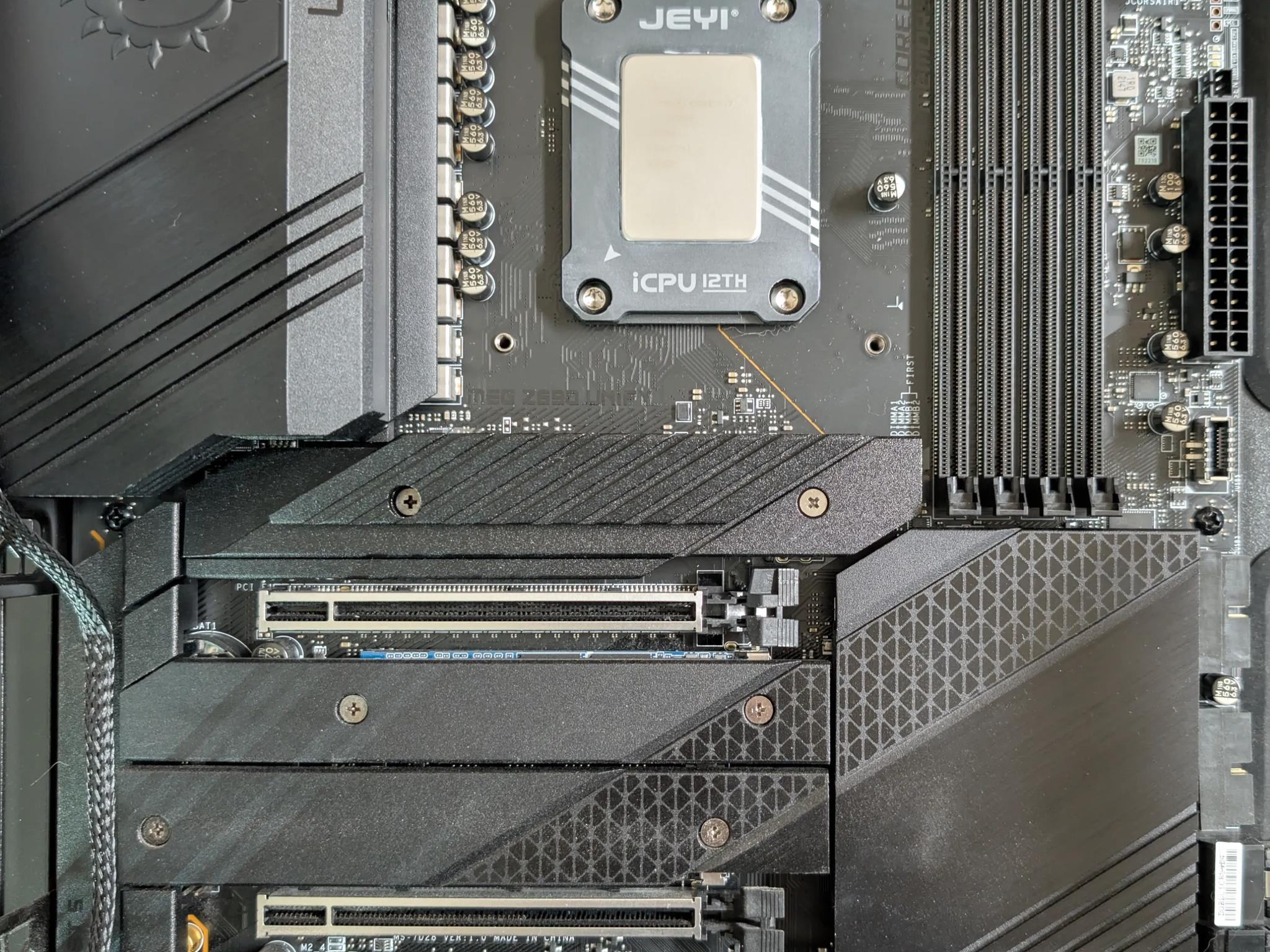 Intel i7 13700k + MSI z690 Unify board.