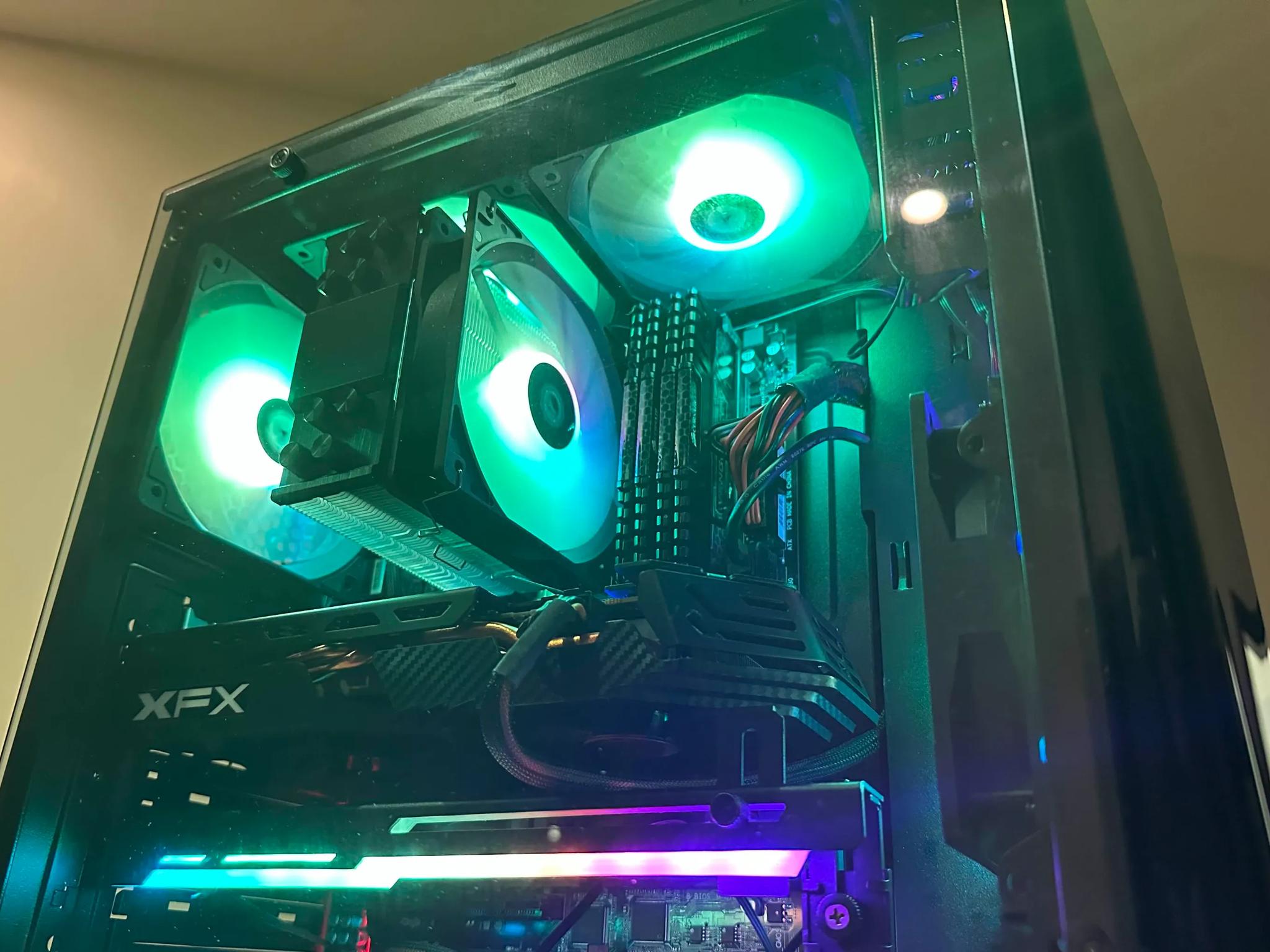 Starter Gaming PC – Intel Core i7-4770K | XFX AMD Radeon RX 580 | 32GB RAM | 1TB SSD | Win10