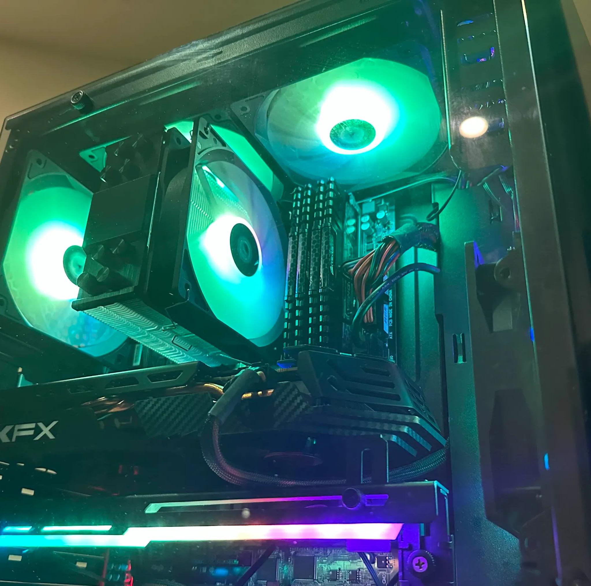 Starter Gaming PC – Intel Core i7-4770K | XFX AMD Radeon RX 580 | 32GB RAM | 1TB SSD | Win10