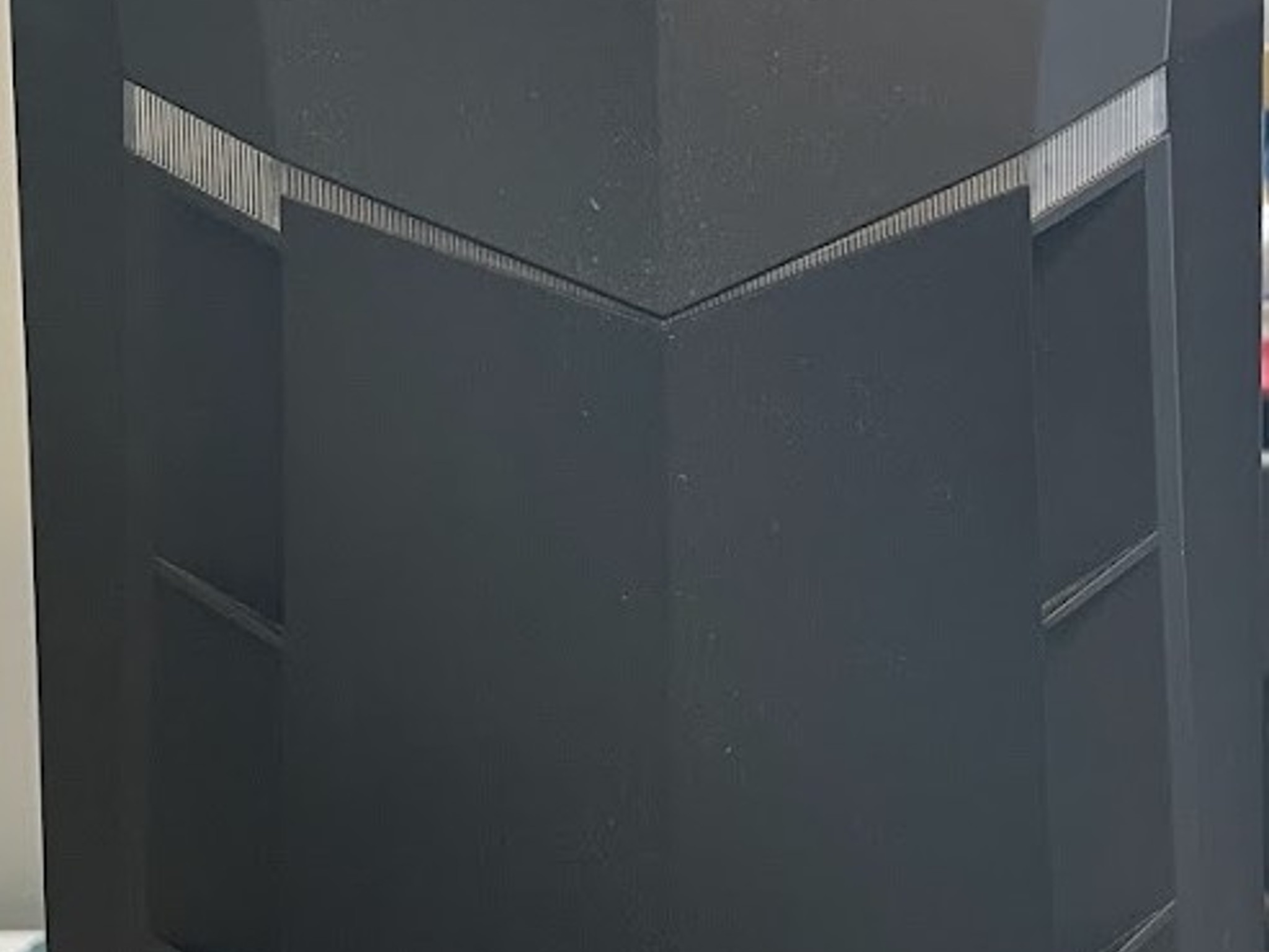 USED - SilverStone ATX Tower Case with 90-Degree Motherboard Rotation Black & Red CS-RVX01BR