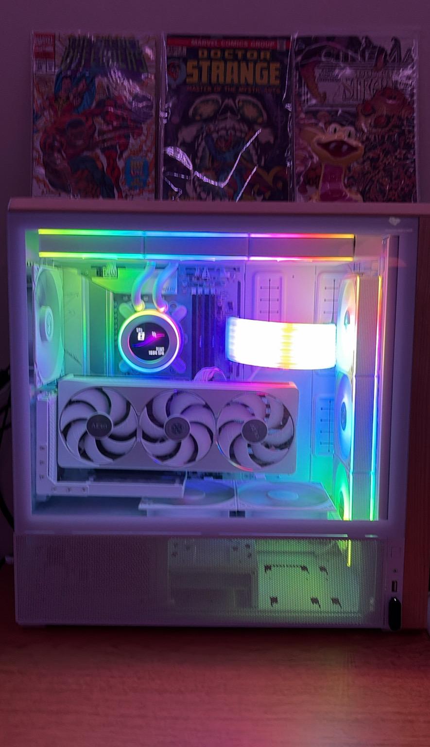 GeForce RTX 5080 Custom Gaming PC - Ryzen 7 9700X, 32GB RAM, 2TB NVMe SSD