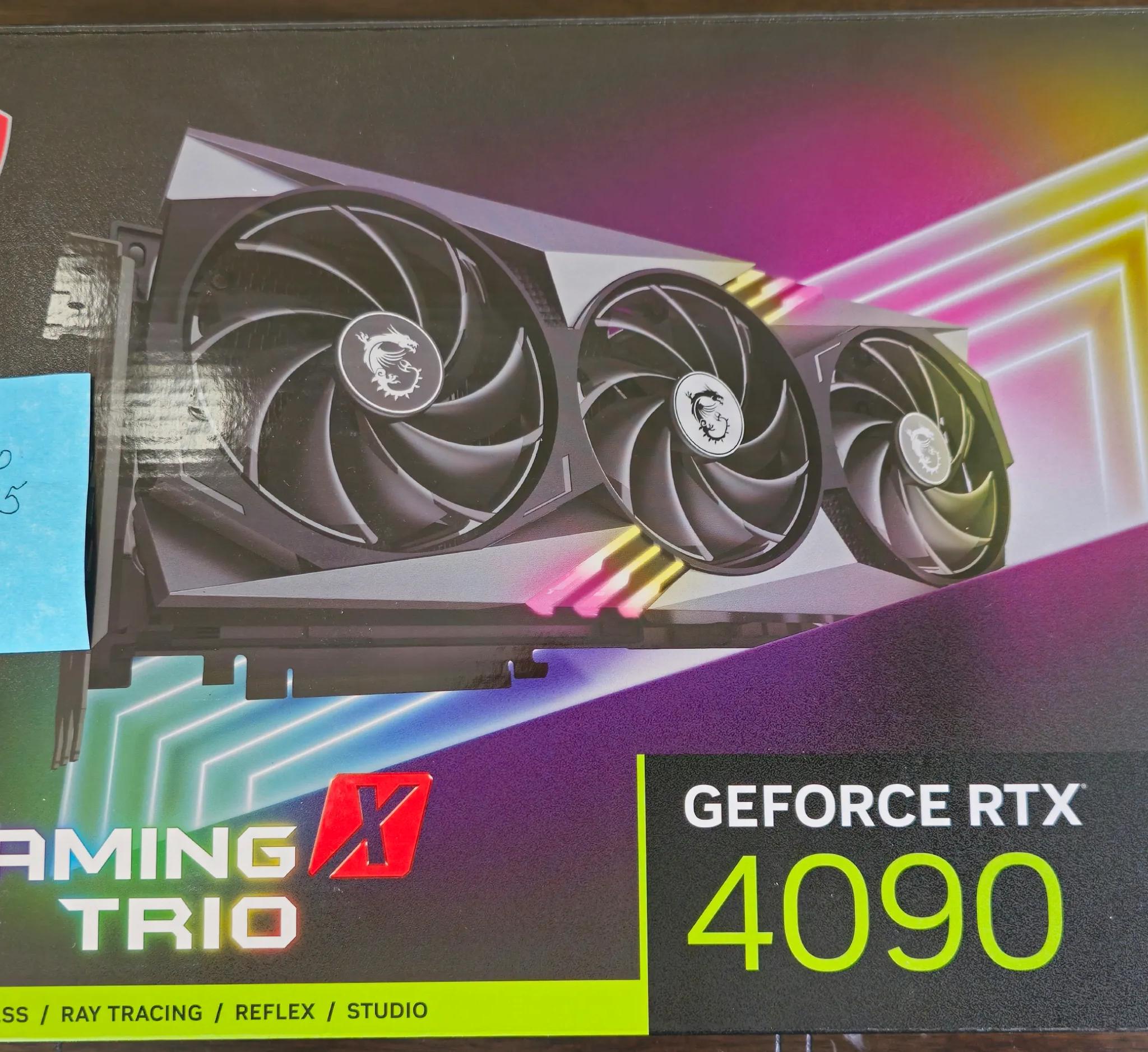 MSI Gaming X Trio Nvidia RTX 4090 24GB GDDR6X