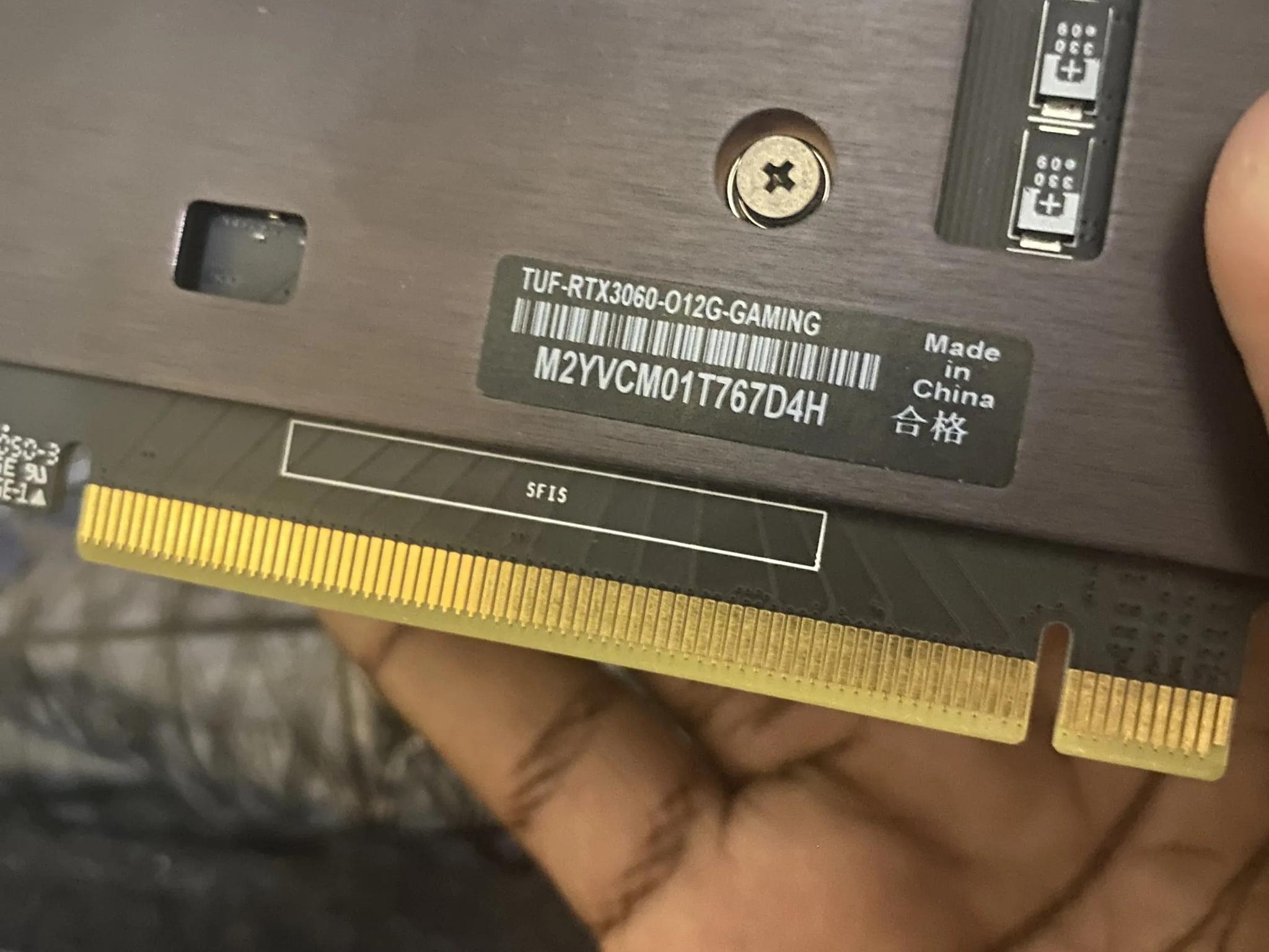 3060 asus tufff gaming 12gb oc