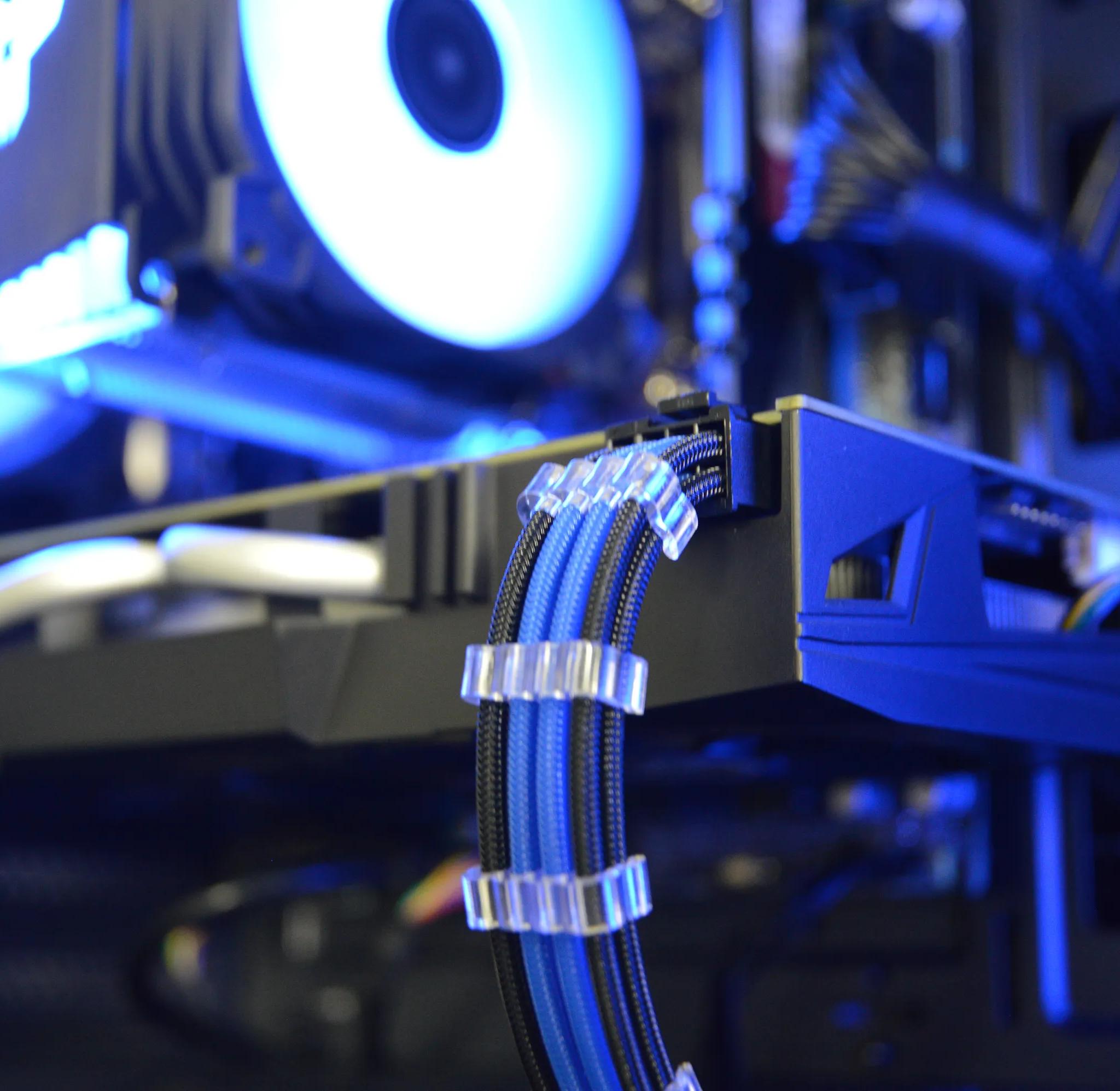 🔵⚫️| RX 580 8GB | INTEL XEON E5 2670 V3 | 16GB DDR4 RAM | 1TB NVME SSD | Midnight Ocean |