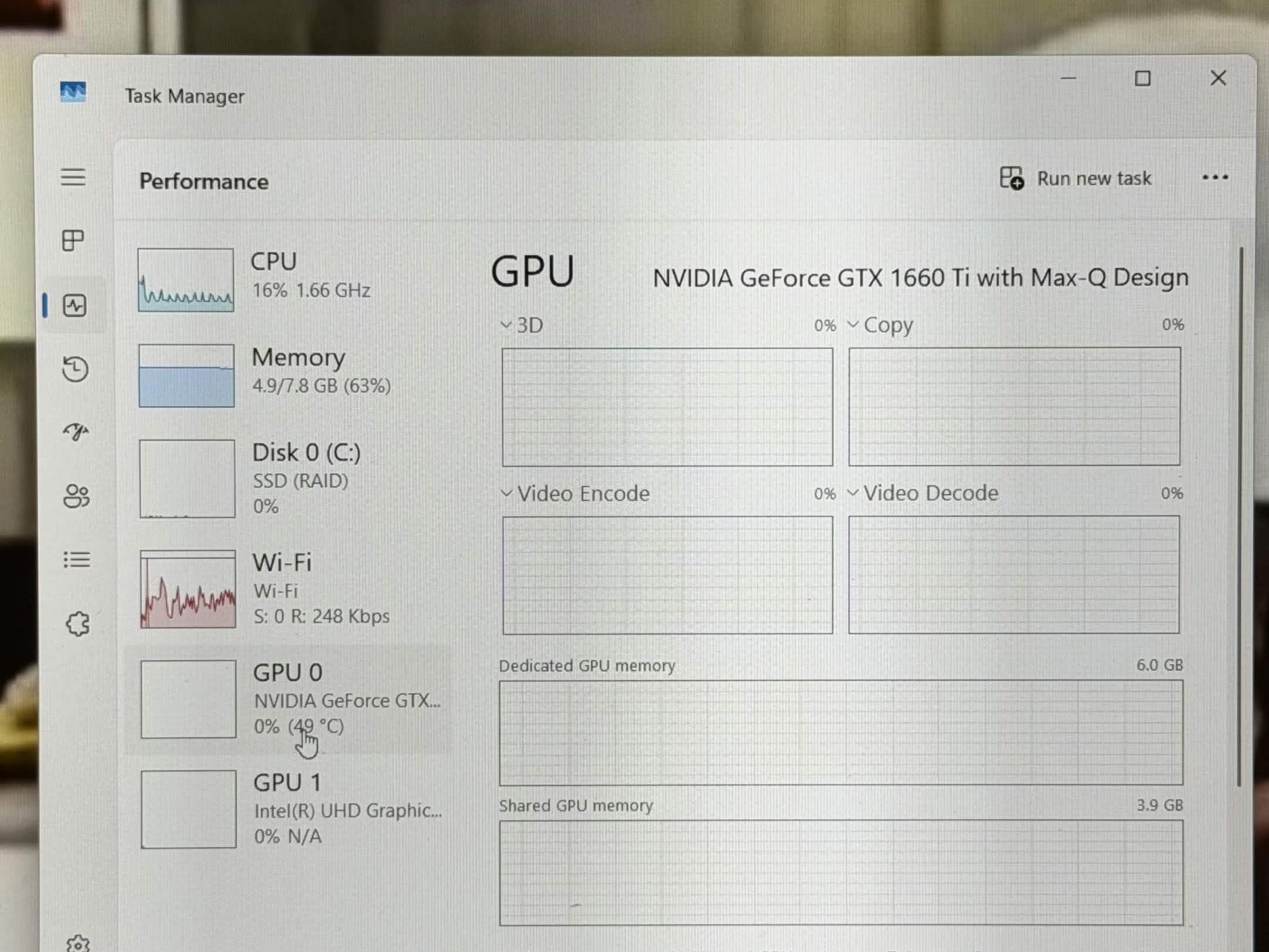 2020 Dell G3 Gaming Laptop - 1660Ti Max Q GPU, 960GB Storage
