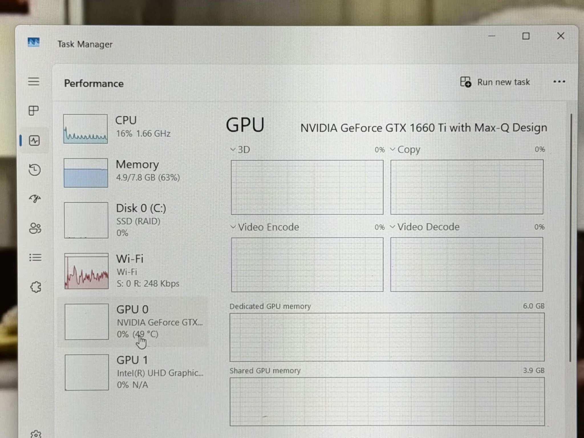 2020 Dell G3 Gaming Laptop - 1660Ti Max Q GPU, 960GB Storage