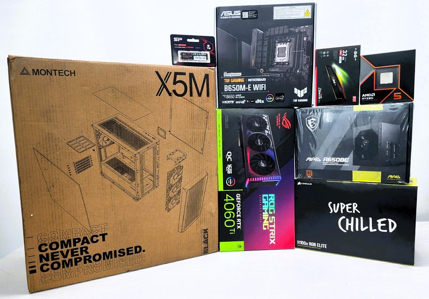 ALL NEW Custom Gaming PC - 9600X/RTX 4060Ti (16GB) - 32GB - 2TB - READ DESCRIPTION!!!
