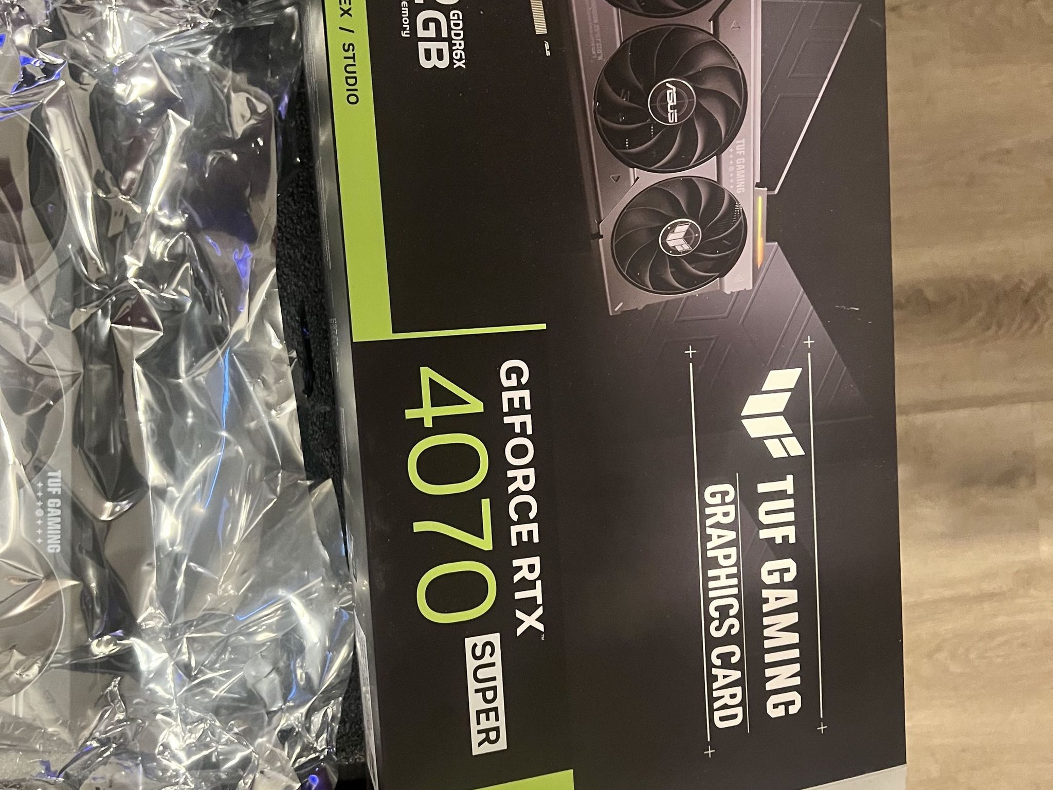 ASUS TUF RTX 4070 Super 12GB — Barely Used