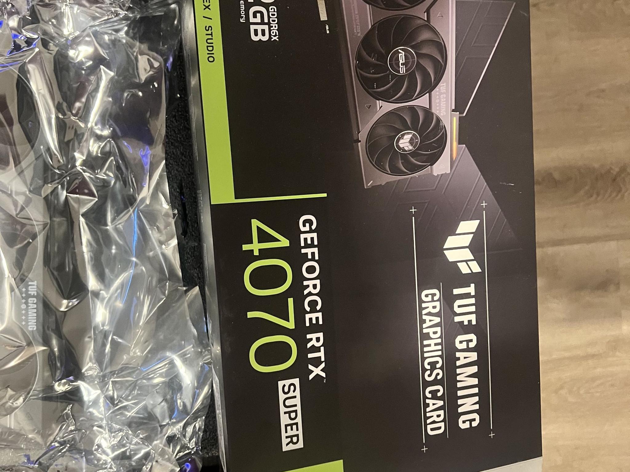 ASUS TUF RTX 4070 Super 12GB — Barely Used