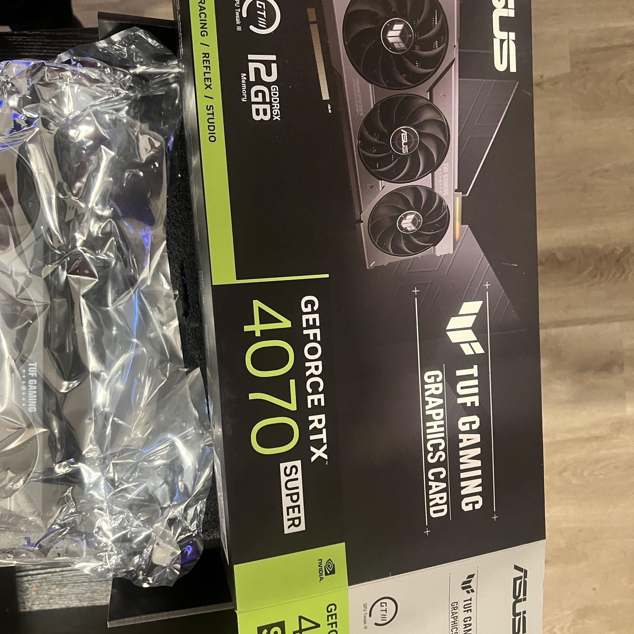 ASUS TUF RTX 4070 Super 12GB — Barely Used