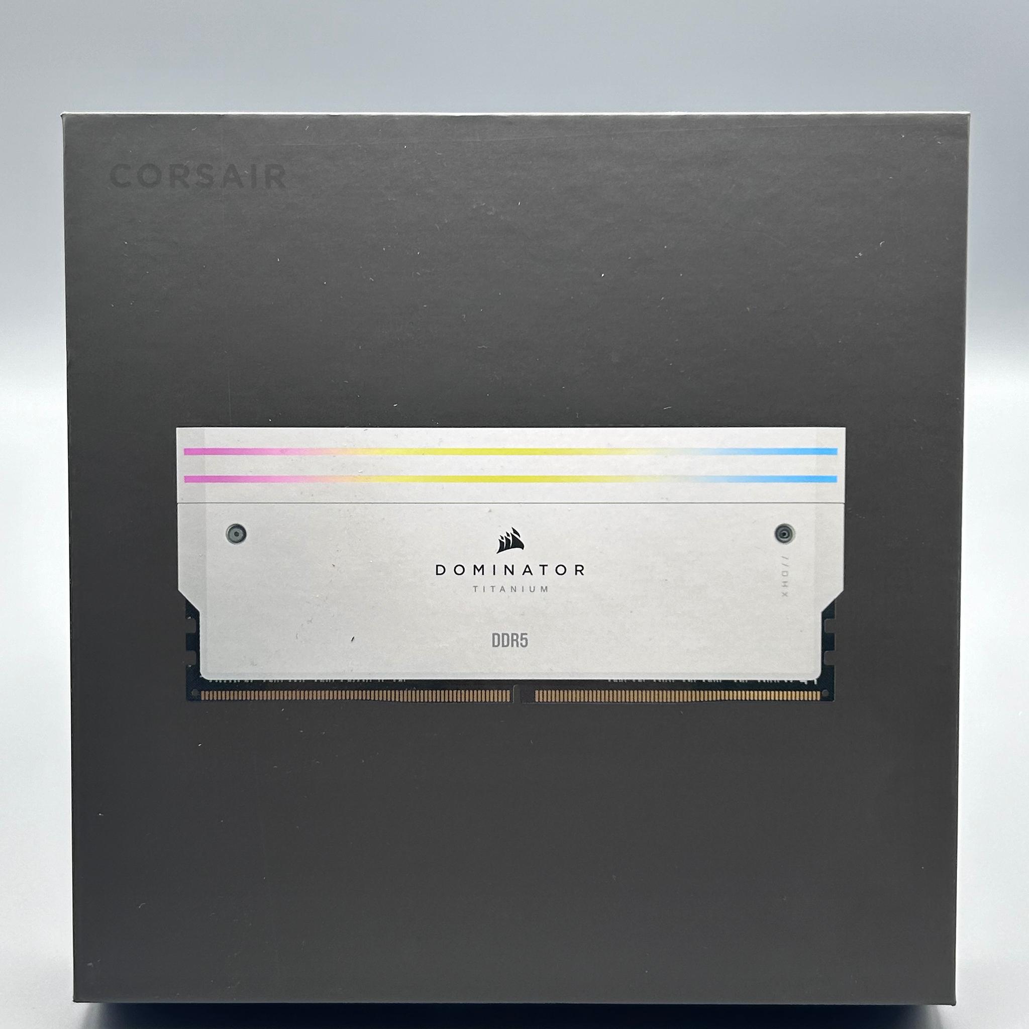 Corsair Dominator Platinum 6400 White DDR5
