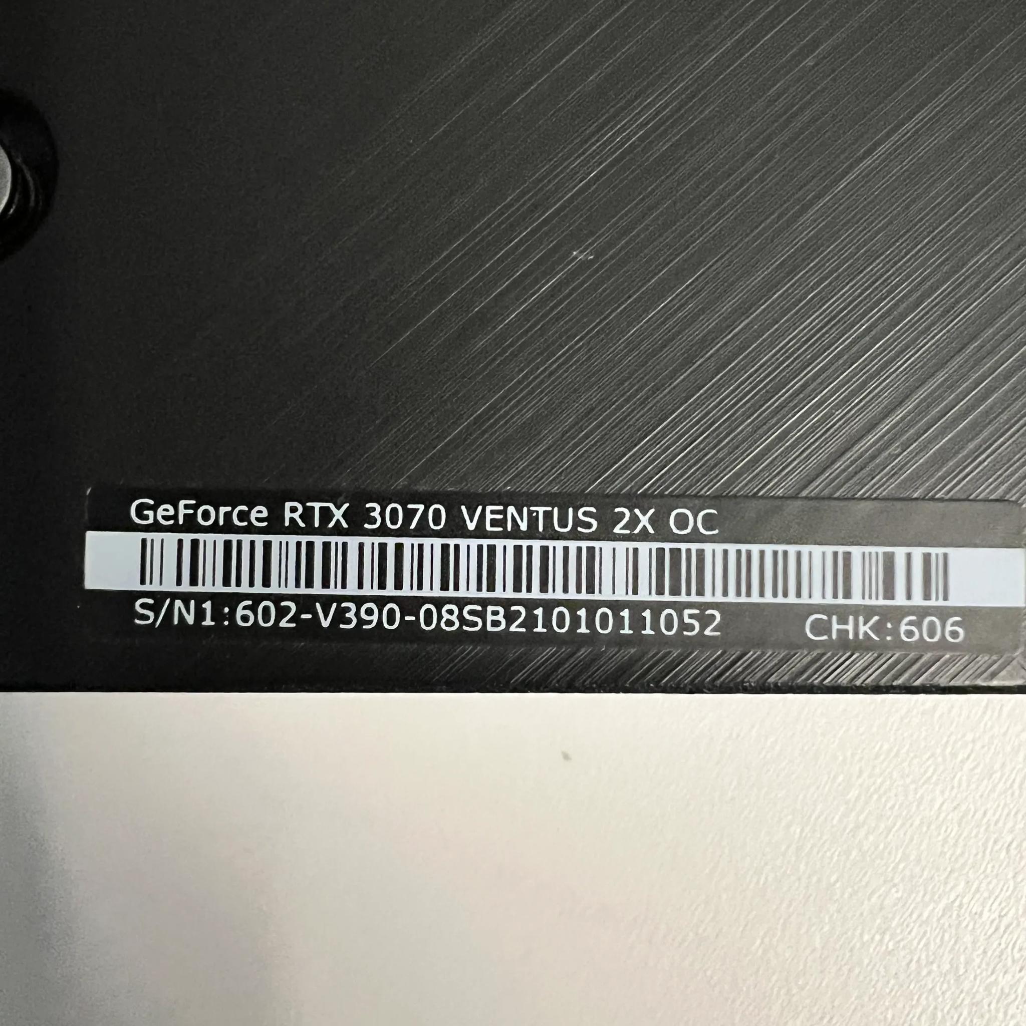 MSI GeForce RTX 3070 Ventus 2X OC