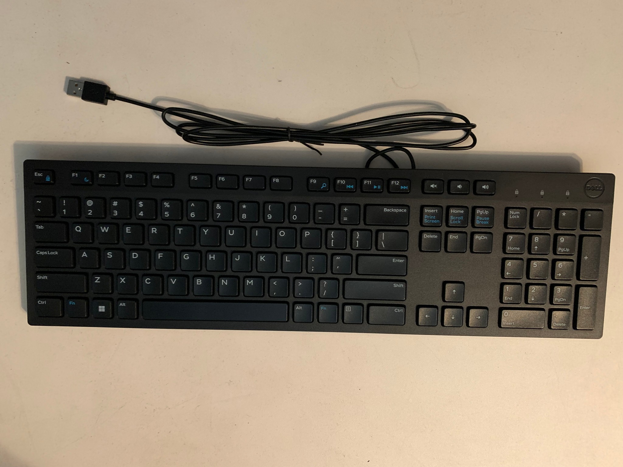 Dell KB216 100% Keyboard Black