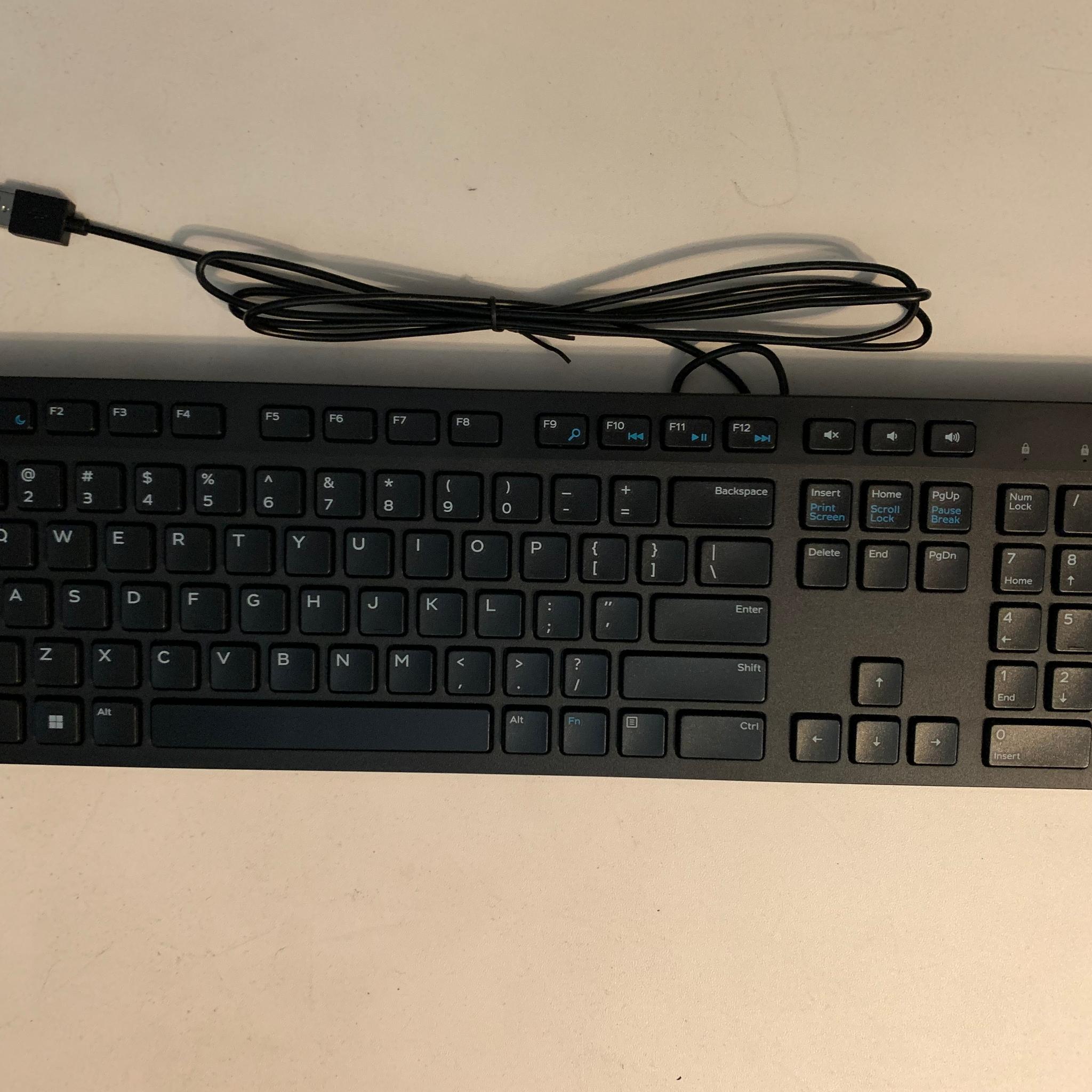 Dell KB216 100% Keyboard Black