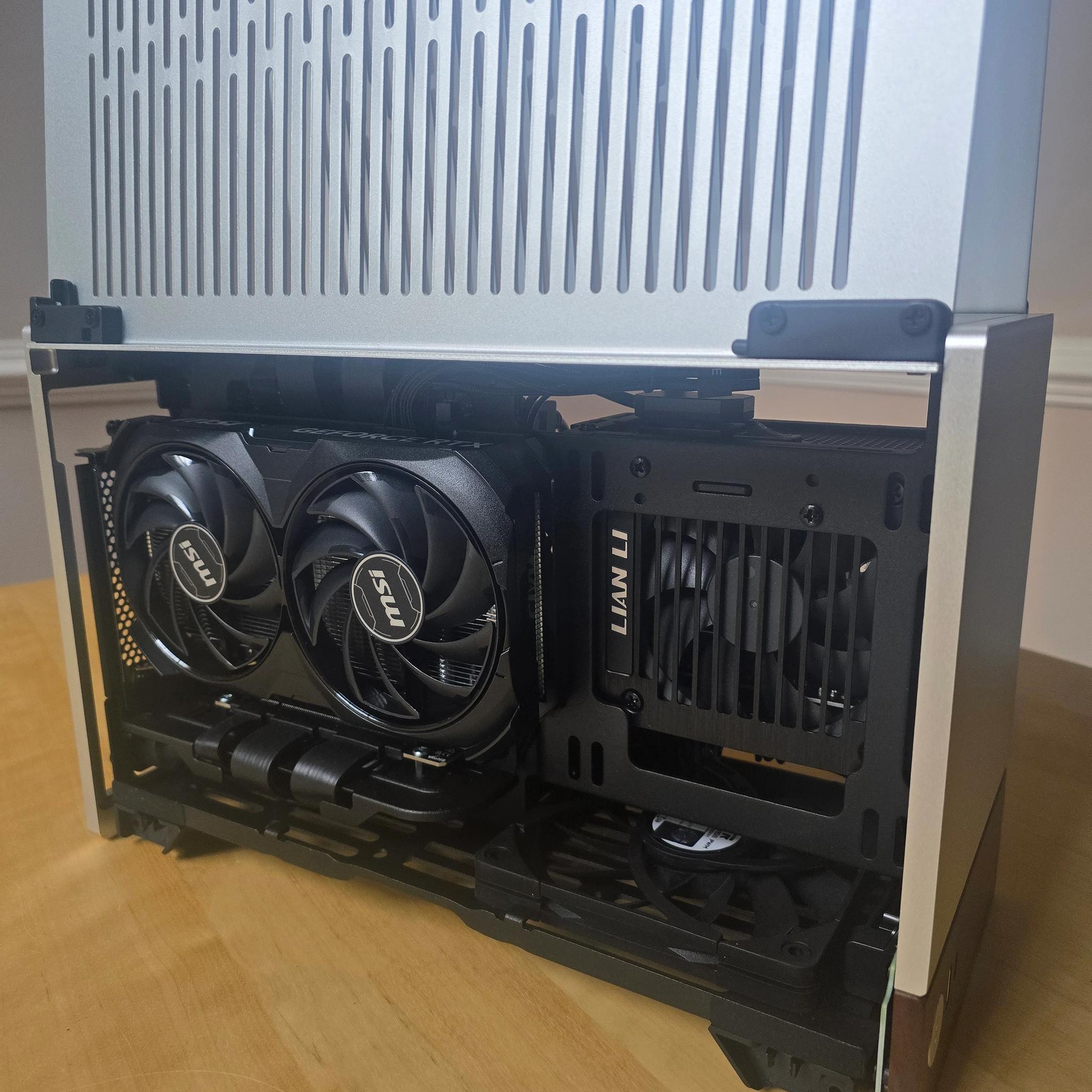 1440p Compact "Silver Badger" | Eats through Fortnite and AAA Games | Nvidia RTX 4060Ti 16GB