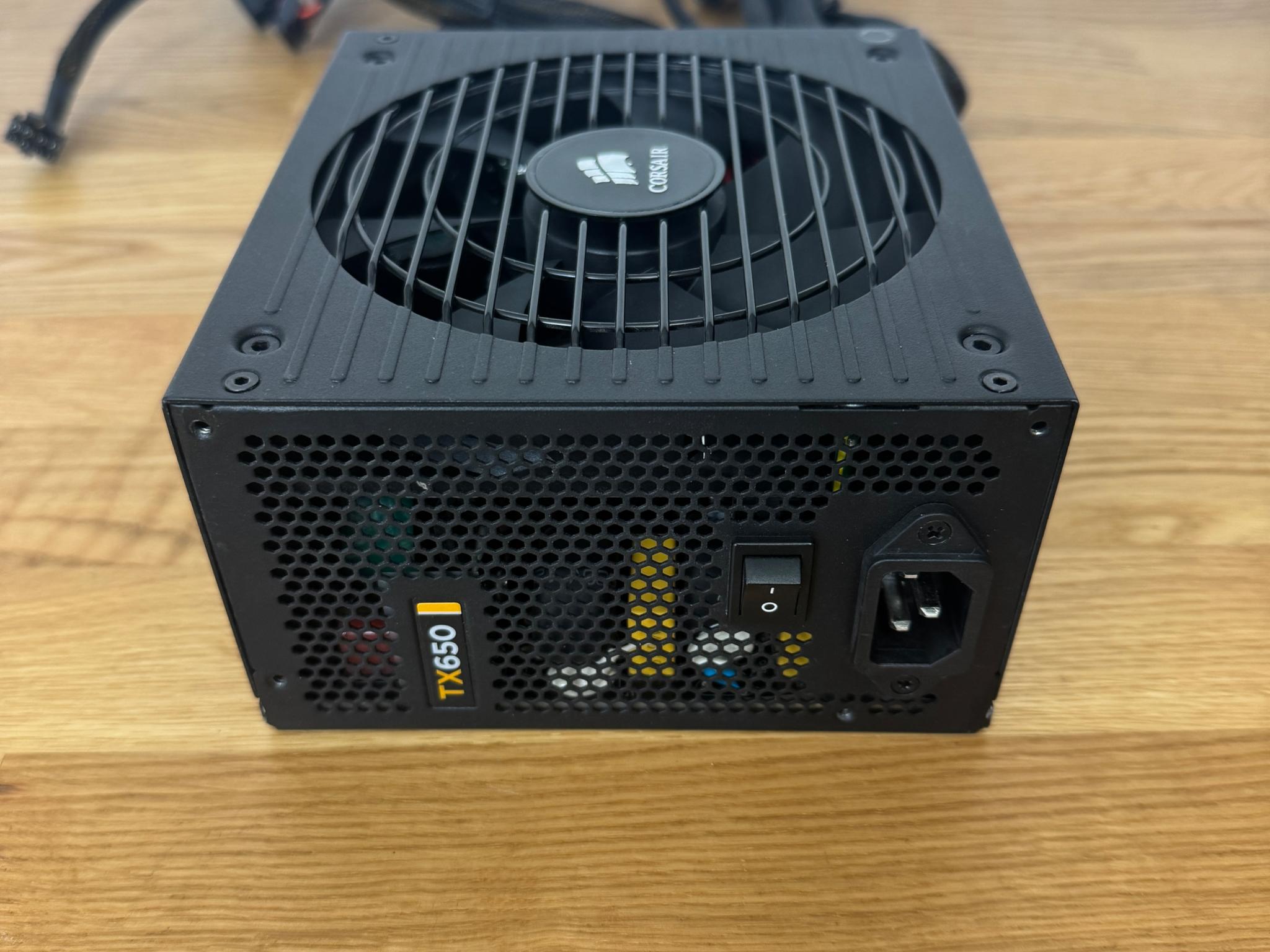 Corsair TX650 650w PSU Power Supply 80-Plus Bronze
