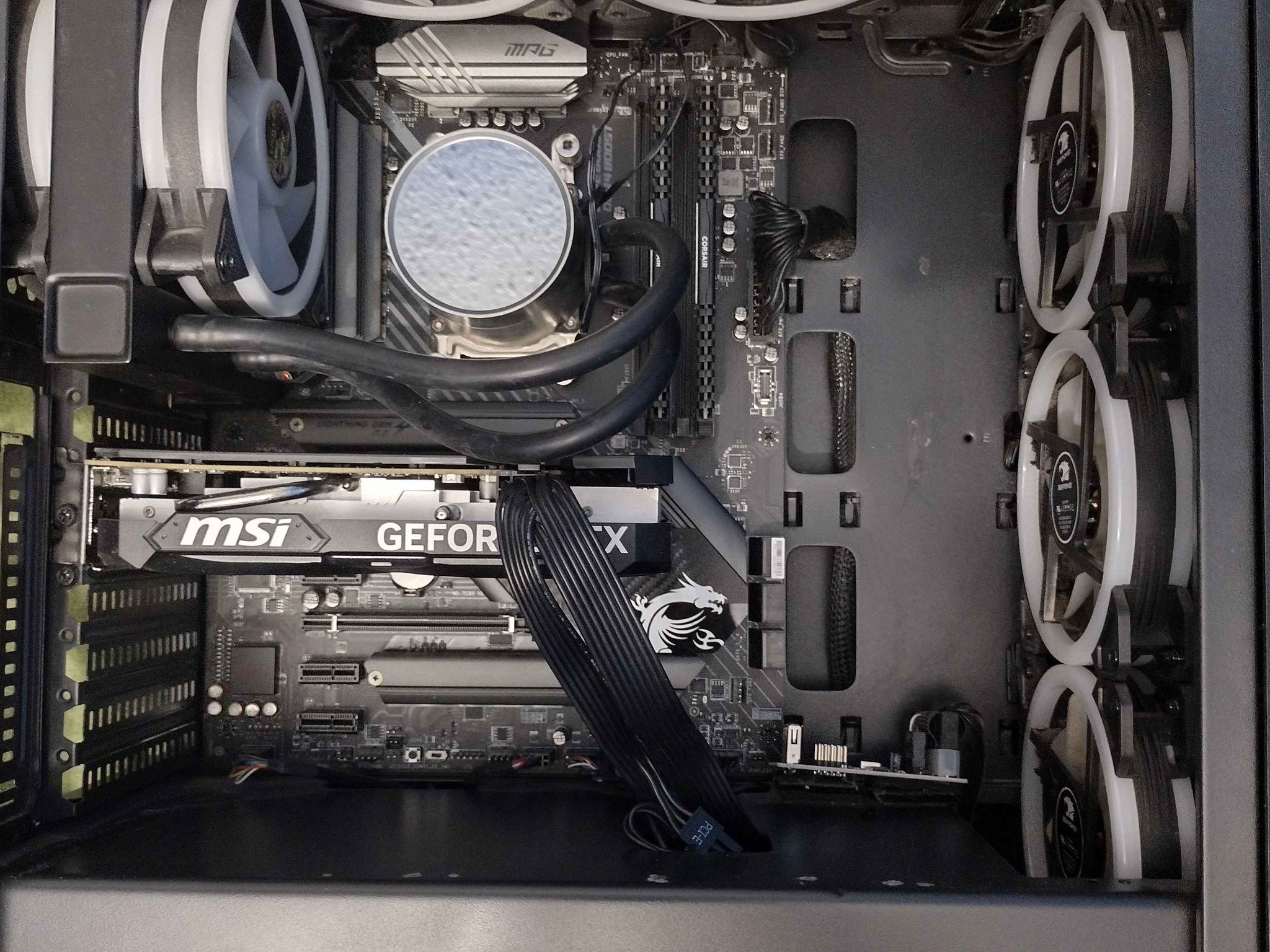 Gaming PC. 5600x CPU, with 64GB of ram (2x32, 3200mt/s), and an MSI 4060