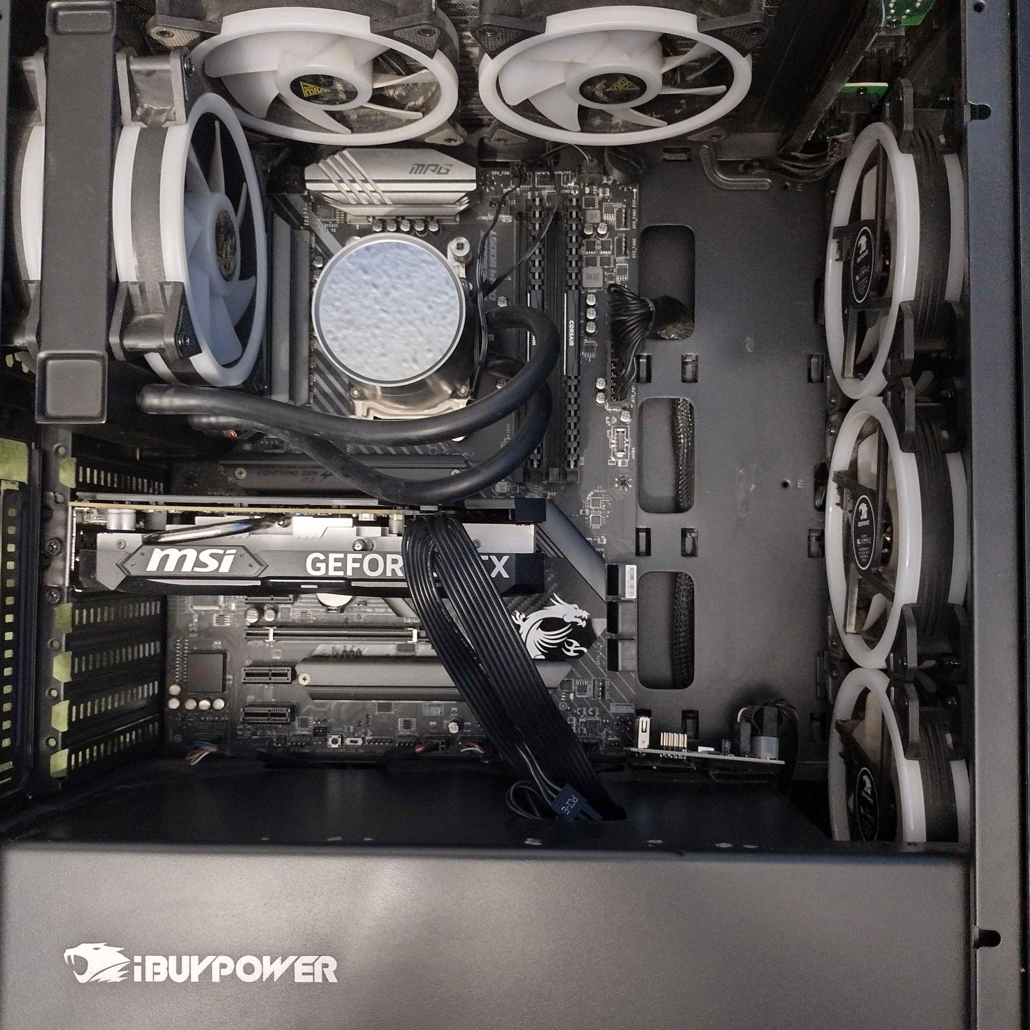 Gaming PC. 5600x CPU, with 64GB of ram (2x32, 3200mt/s), and an MSI 4060