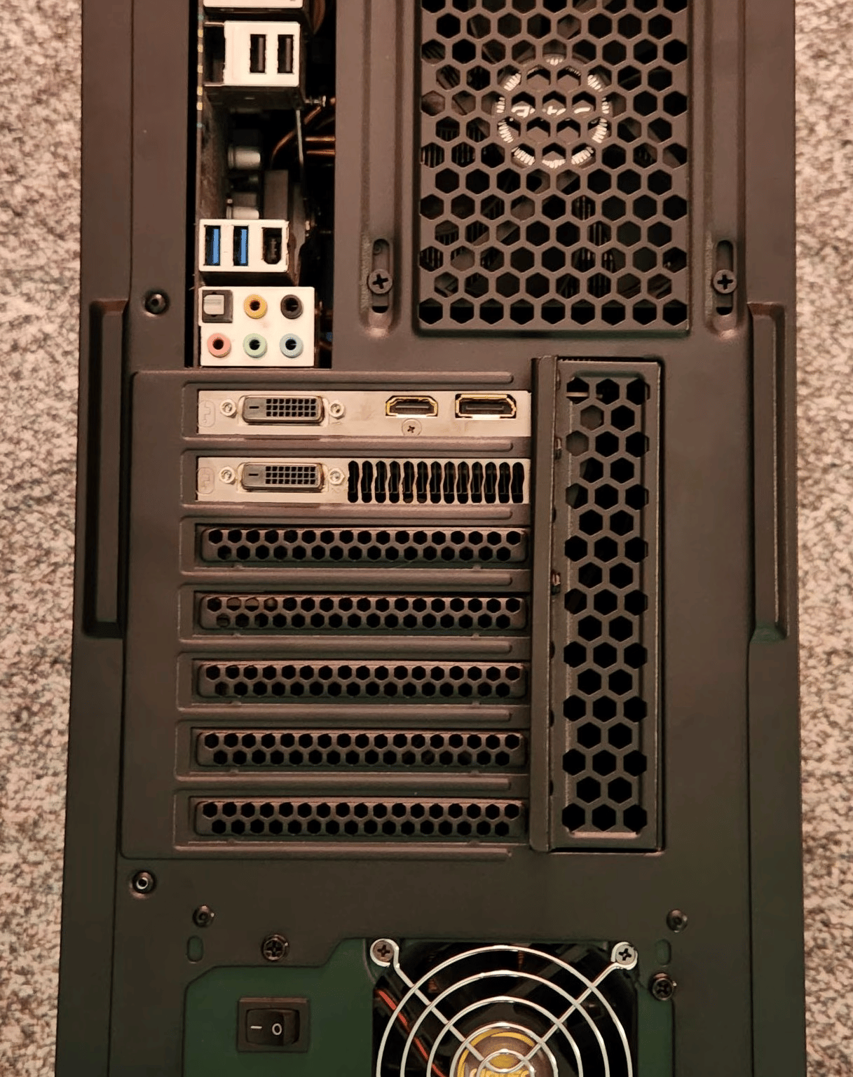 Intel and Nvidia Combo Full PC.  Sleeper that performs great!