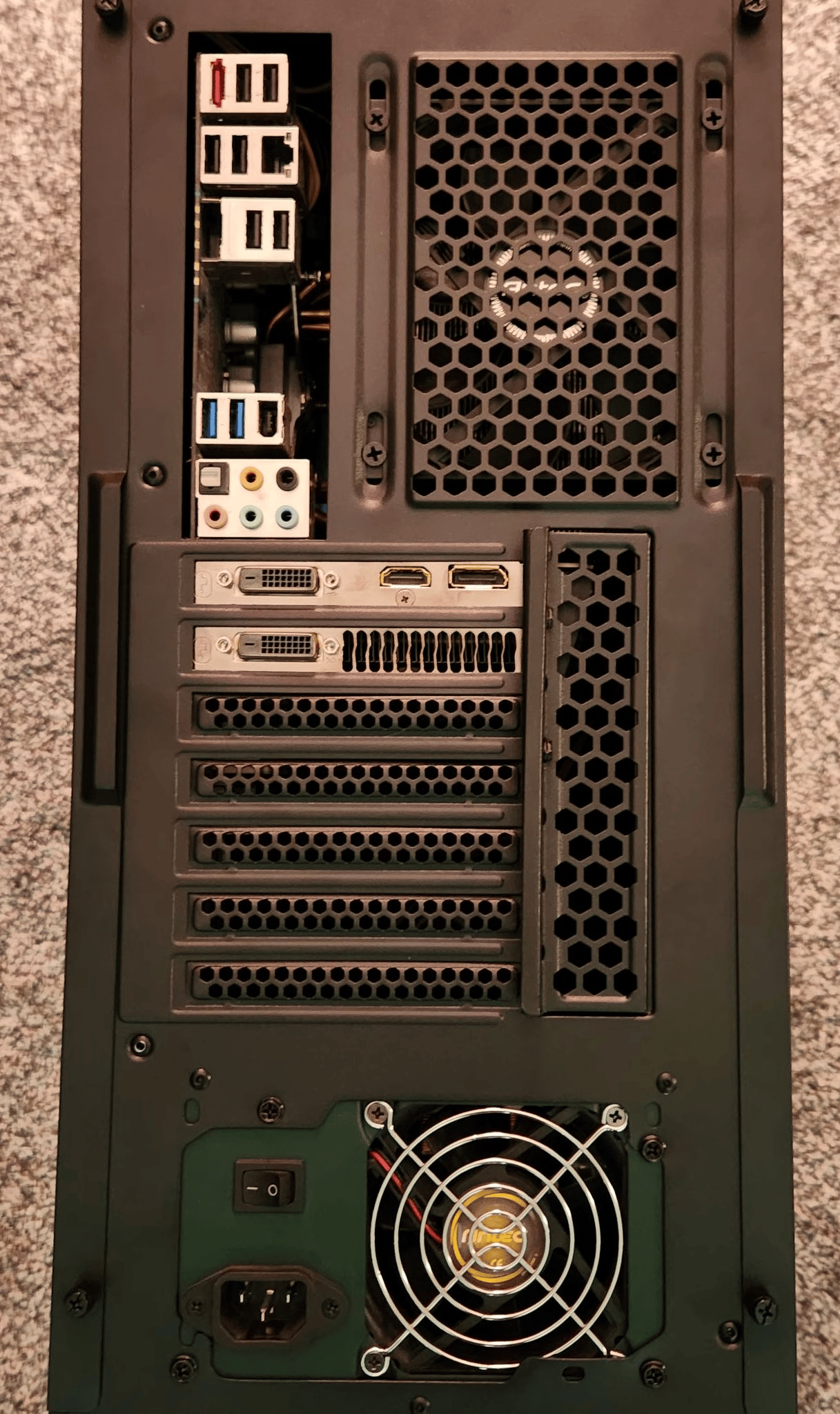 Intel and Nvidia Combo Full PC.  Sleeper that performs great!