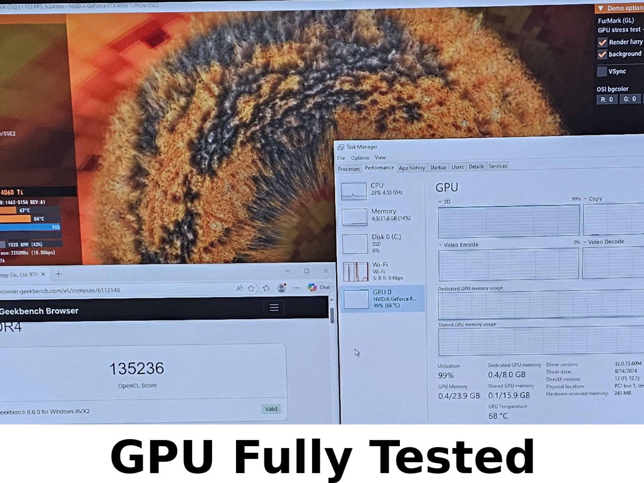 RTX 4060 Ti MSI Ventus 2X Black OC 8G