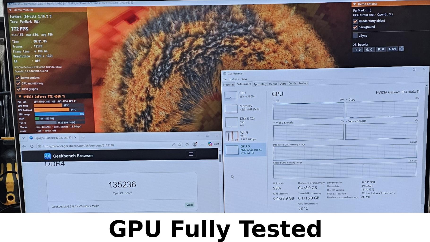RTX 4060 Ti MSI Ventus 2X Black OC 8G