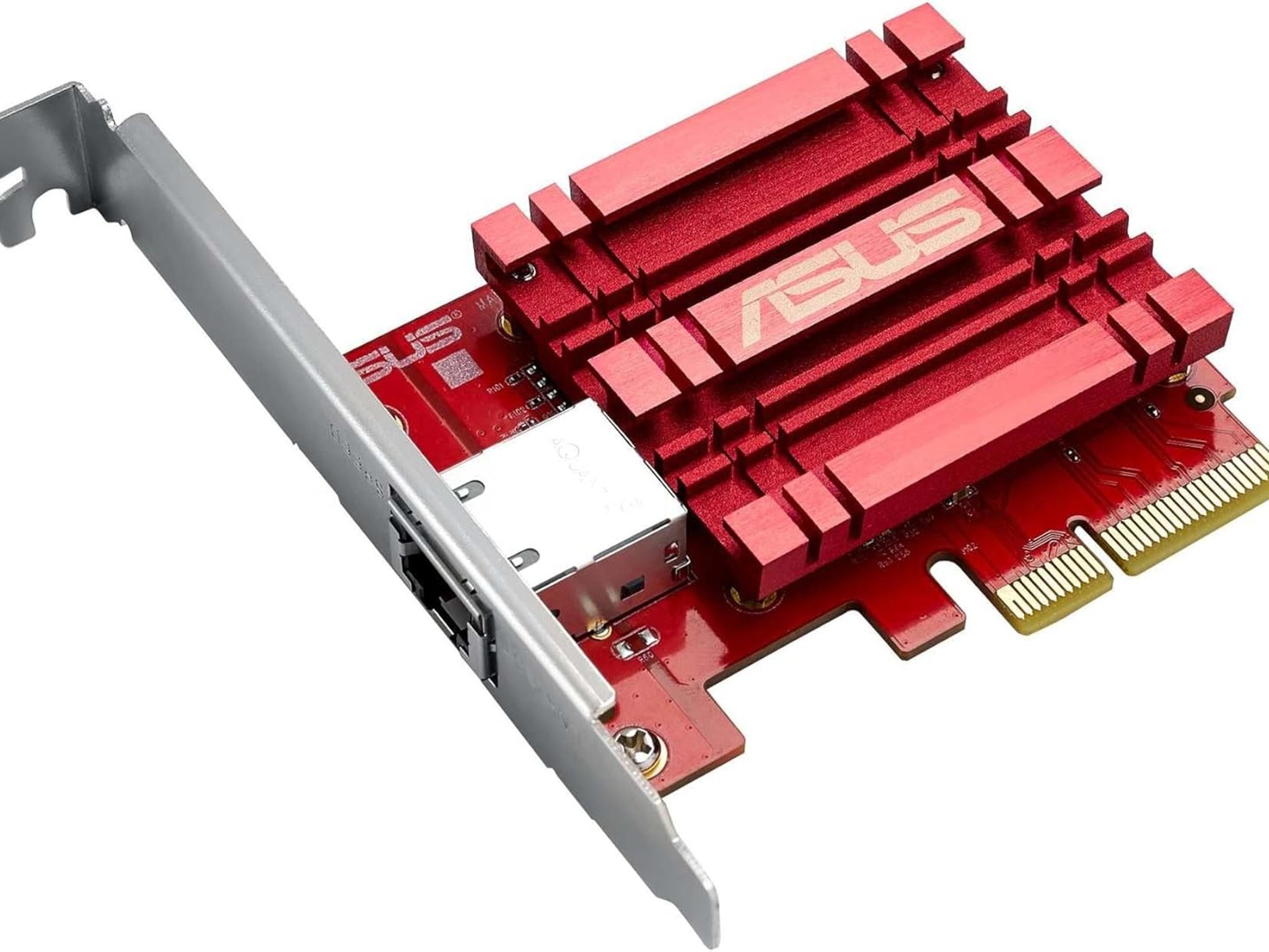 10G Network Adapter ASUS XG-C100C PCI-E x4 Card with Single RJ-45 Port