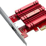 10G Network Adapter ASUS XG-C100C PCI-E x4 Card with Single RJ-45 Port